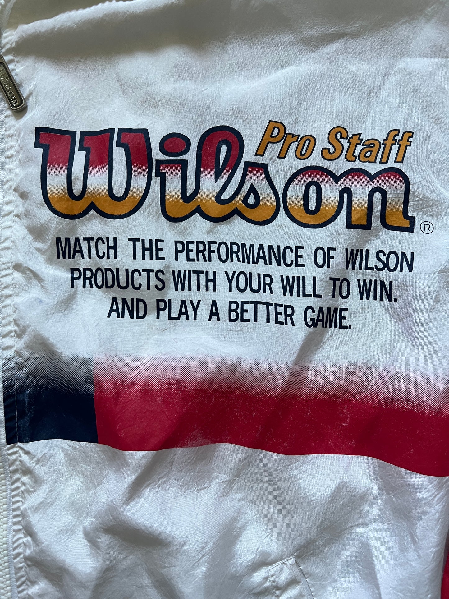 Vintage Wilson Pro Staff Tennis Jacket (circa 1980s)