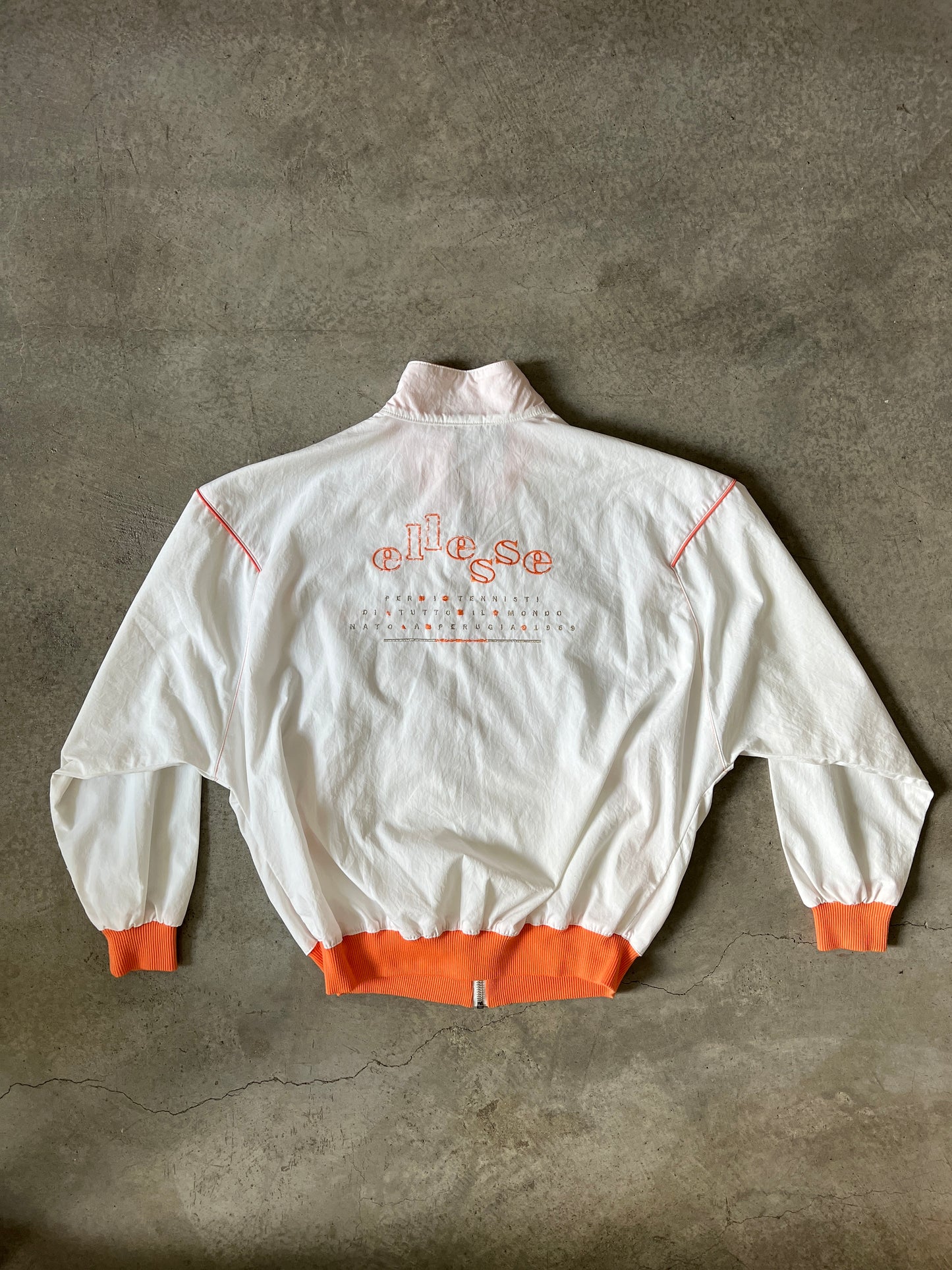 Vintage Ellesse Warm Up Jacket (circa 1980s)