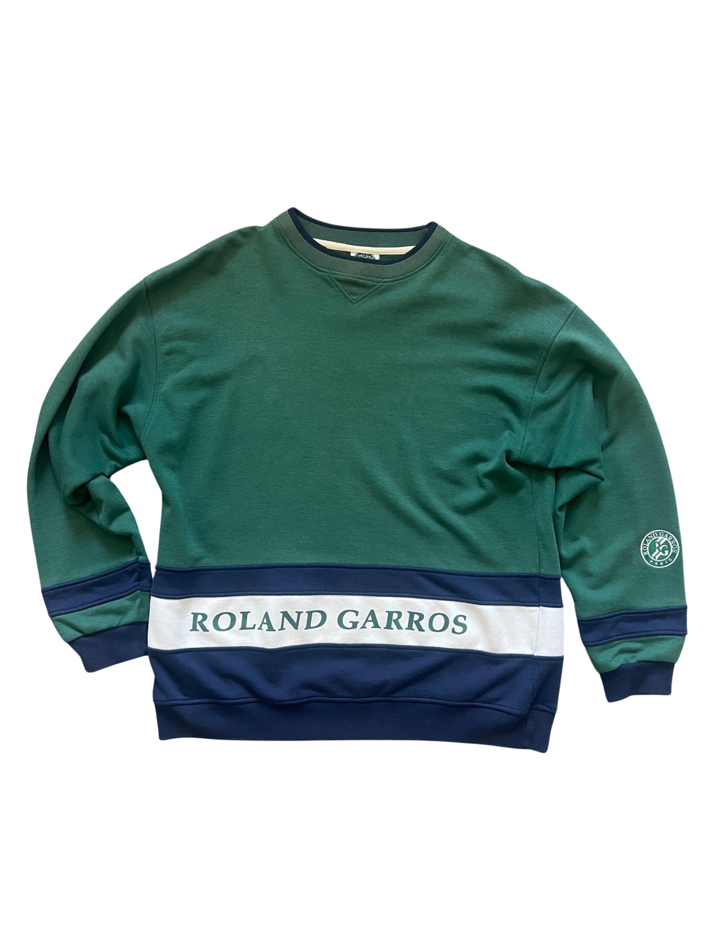 Vintage Roland Garros Crewneck Sweatshirt (circa 1990s)