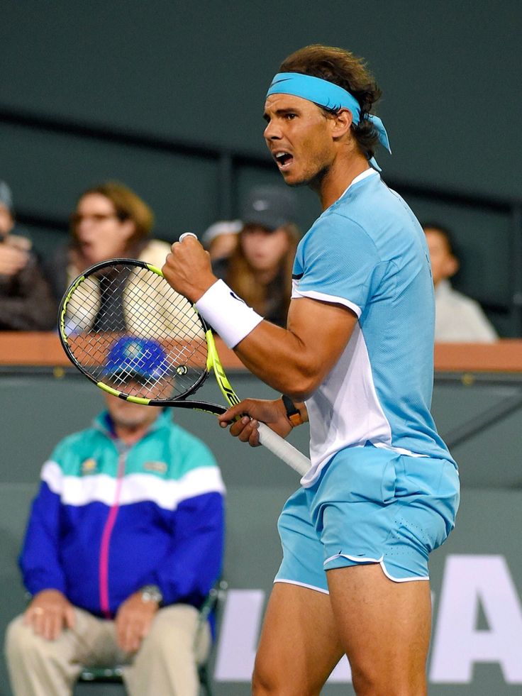 Vintage Nike Rafa Nadal T-Shirt (Indian Wells 2016)