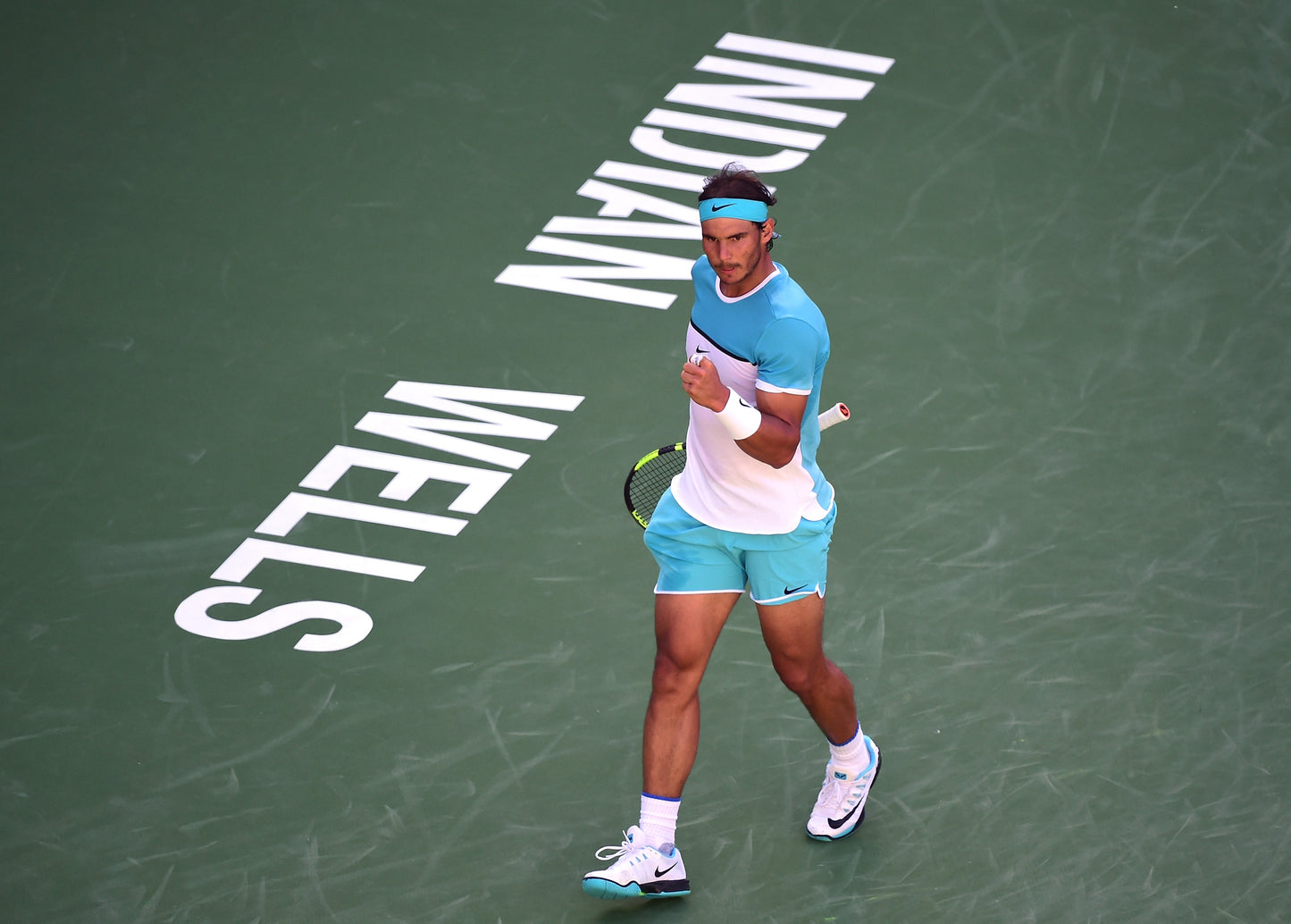 Vintage Nike Rafa Nadal T-Shirt (Indian Wells 2016)