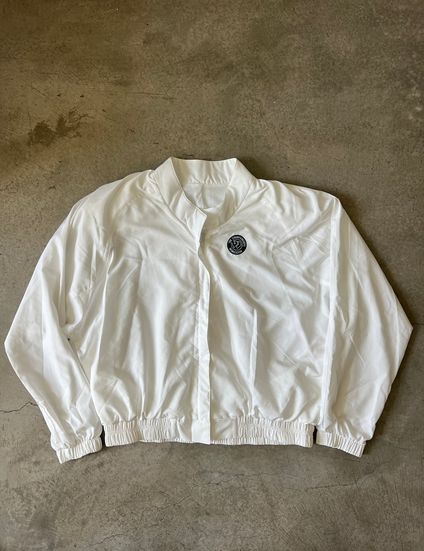 Vintage Wimbledon Full-Zip Tennis Jacket (circa 1990s)