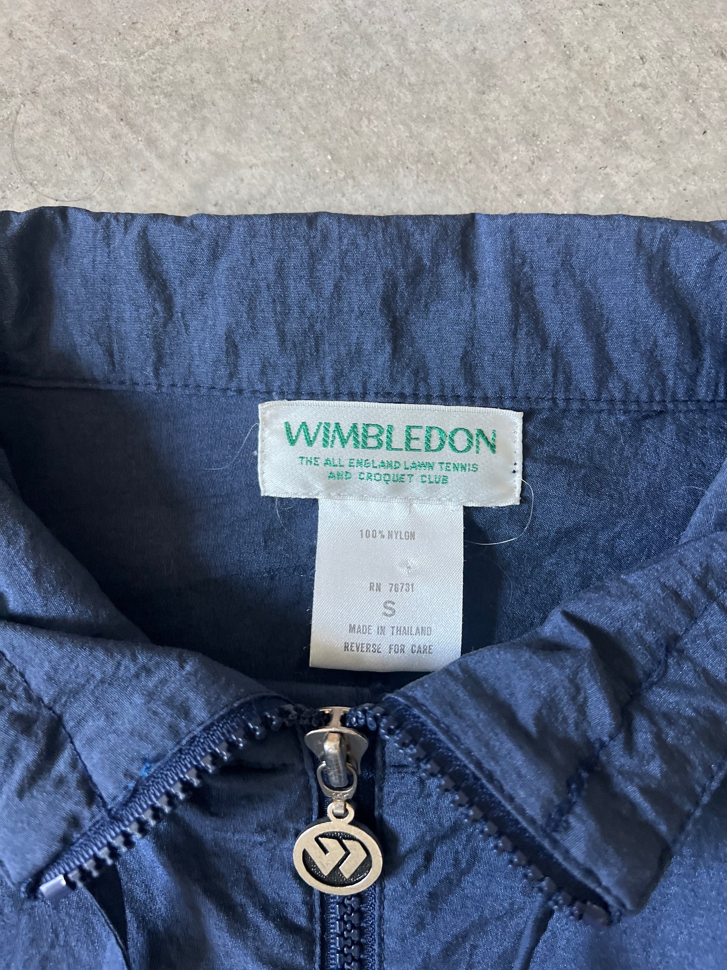 Vintage Wimbledon Nylon Tennis Jacket (circa 1990s)