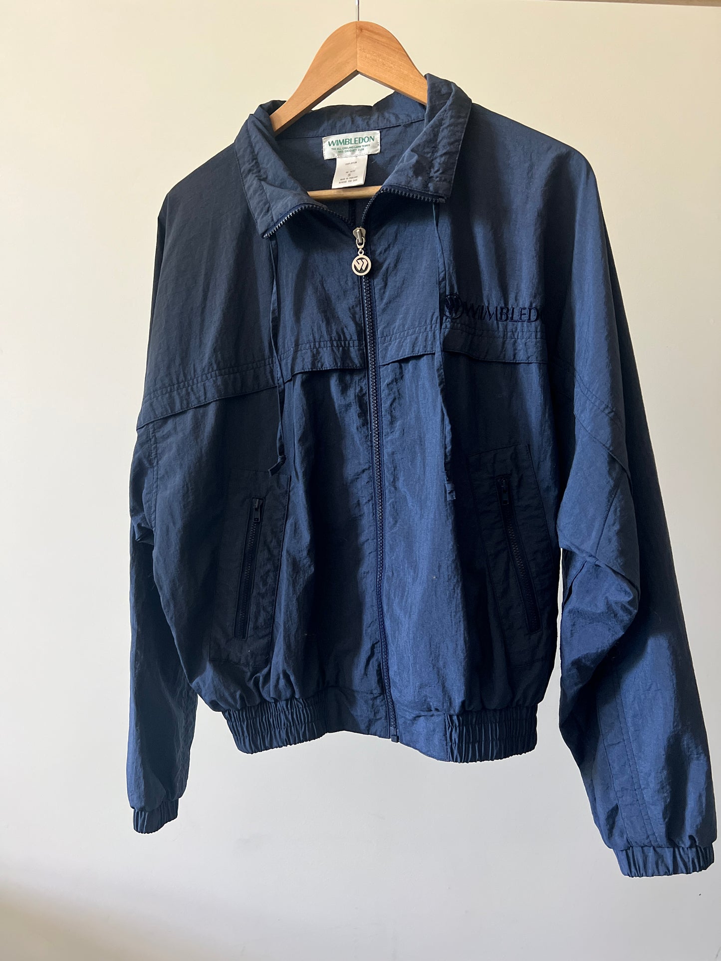 Vintage Wimbledon Nylon Tennis Jacket (circa 1990s)