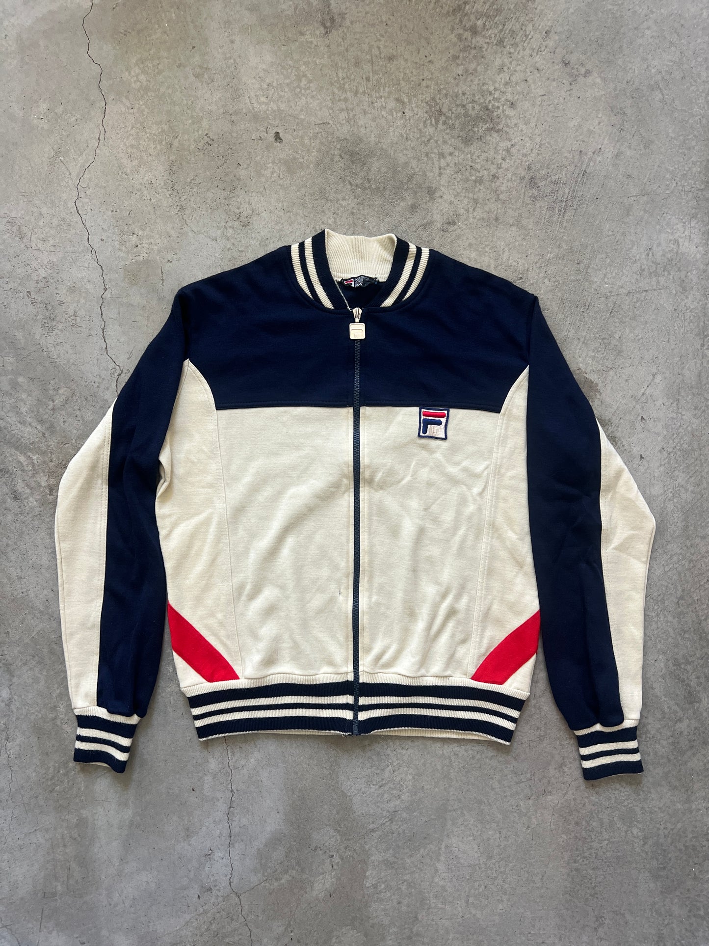 Vintage Fila Tennis Bomber Jacket (circa 1970s)