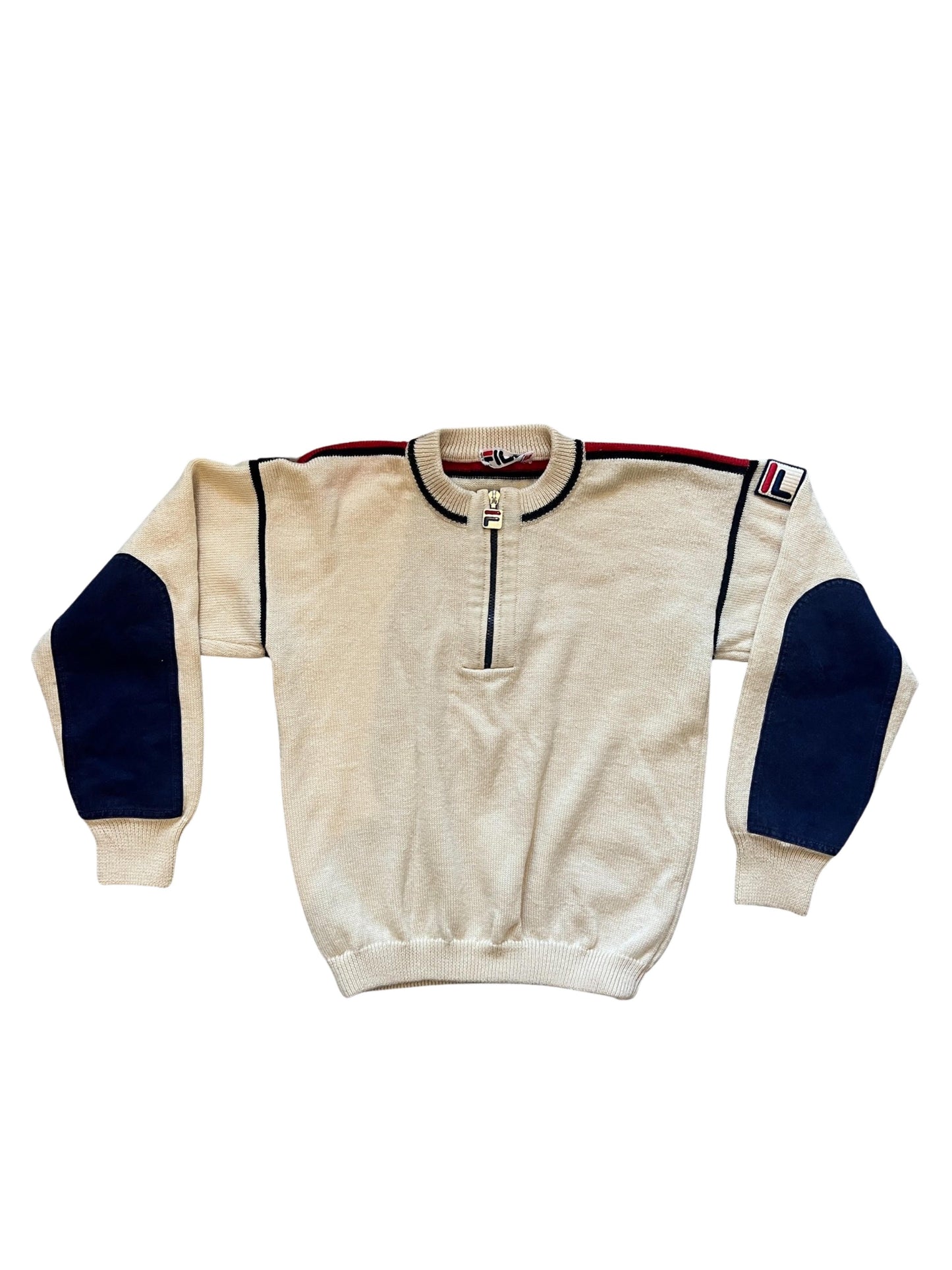 Vintage Fila Quarter Zip Pullover (circa 1980s)