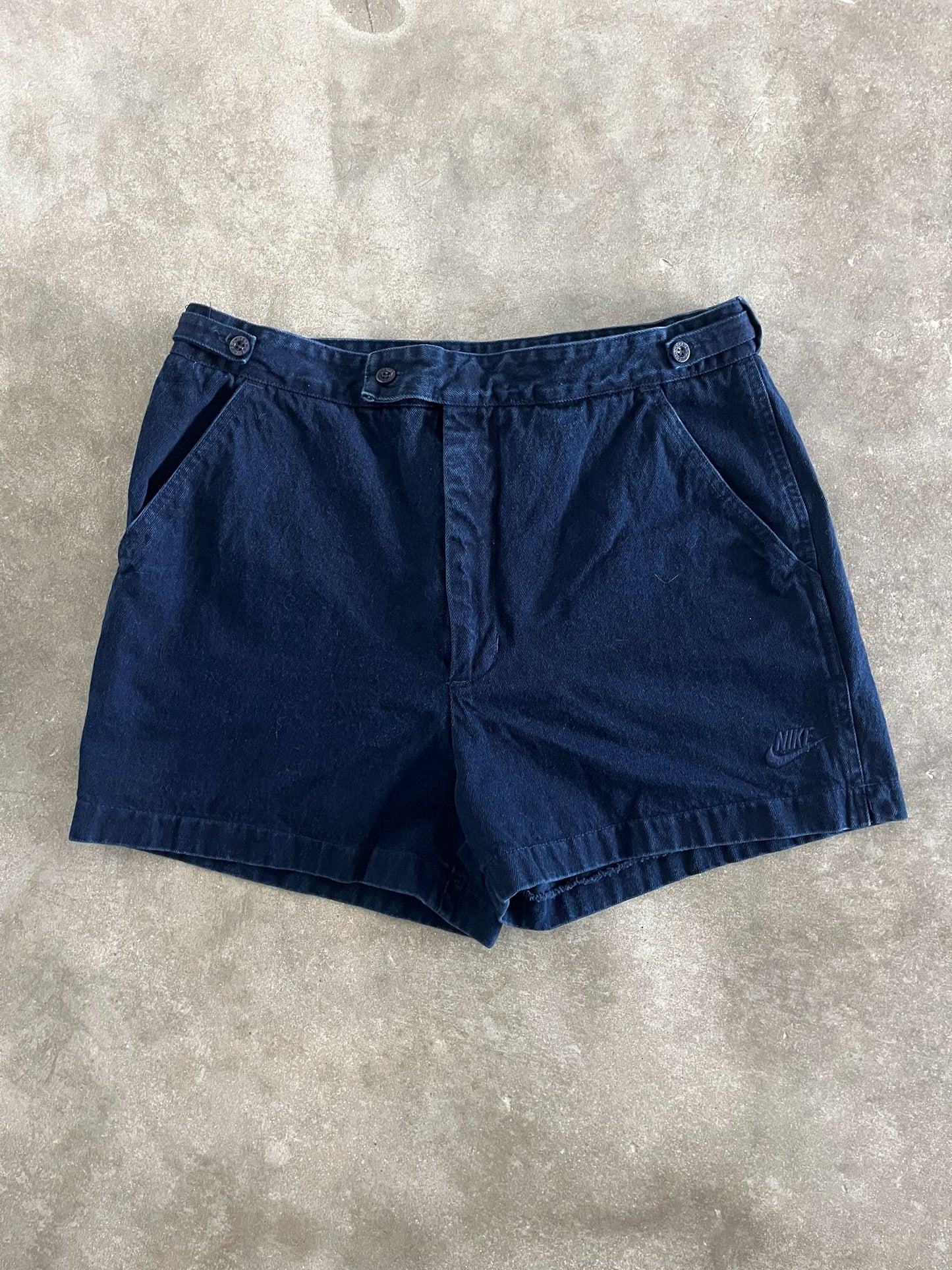 Vintage Nike Challenge Court Denim Shorts (1989)