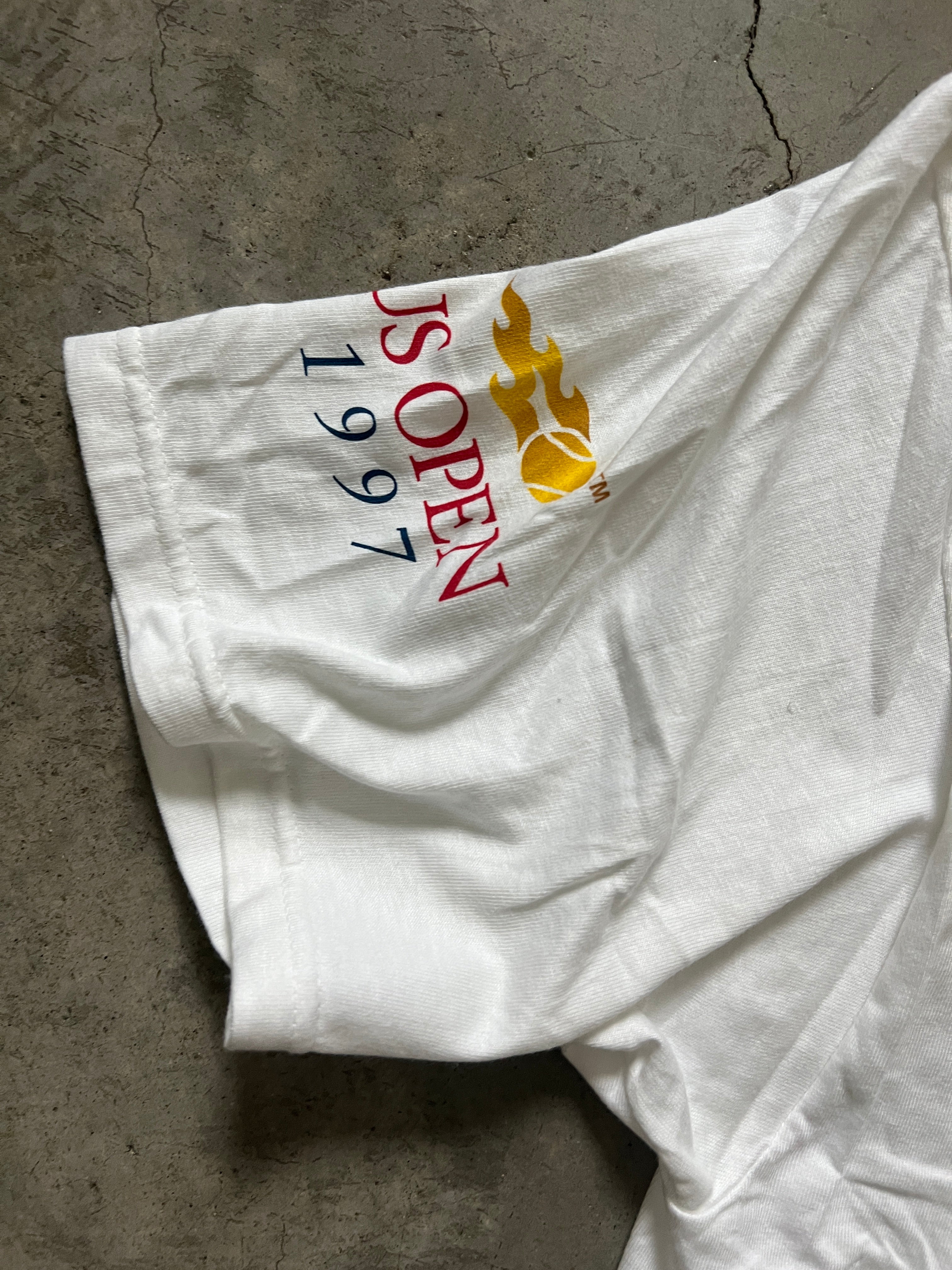 Vintage 1997 US Open Arthur Ashe Stadium T-Shirt (brand new)