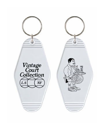 VCC Logo X Cocktail Tennis Keychain