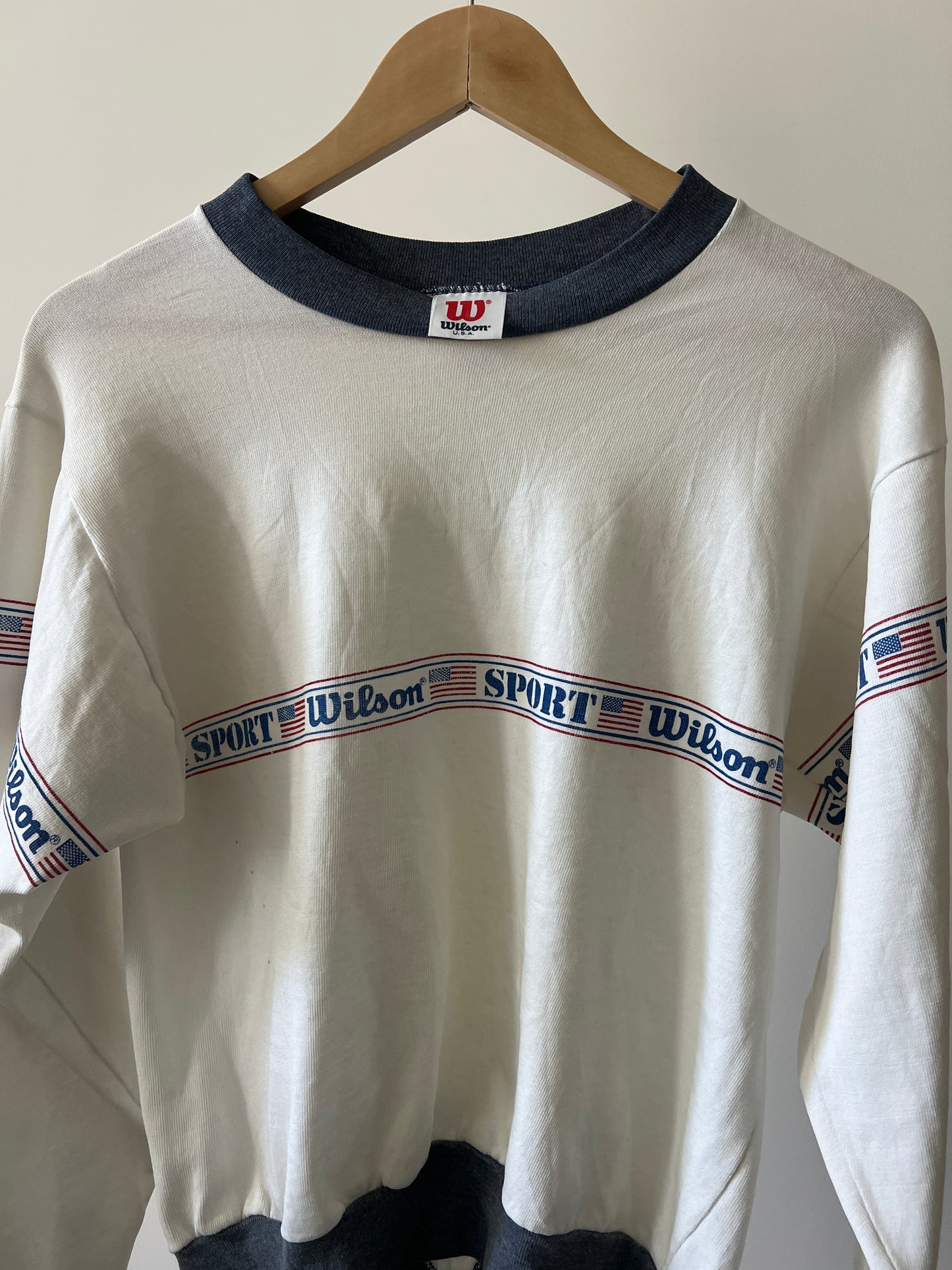 Vintage Wilson Sport Crewneck Sweatshirt (circa 1990s)