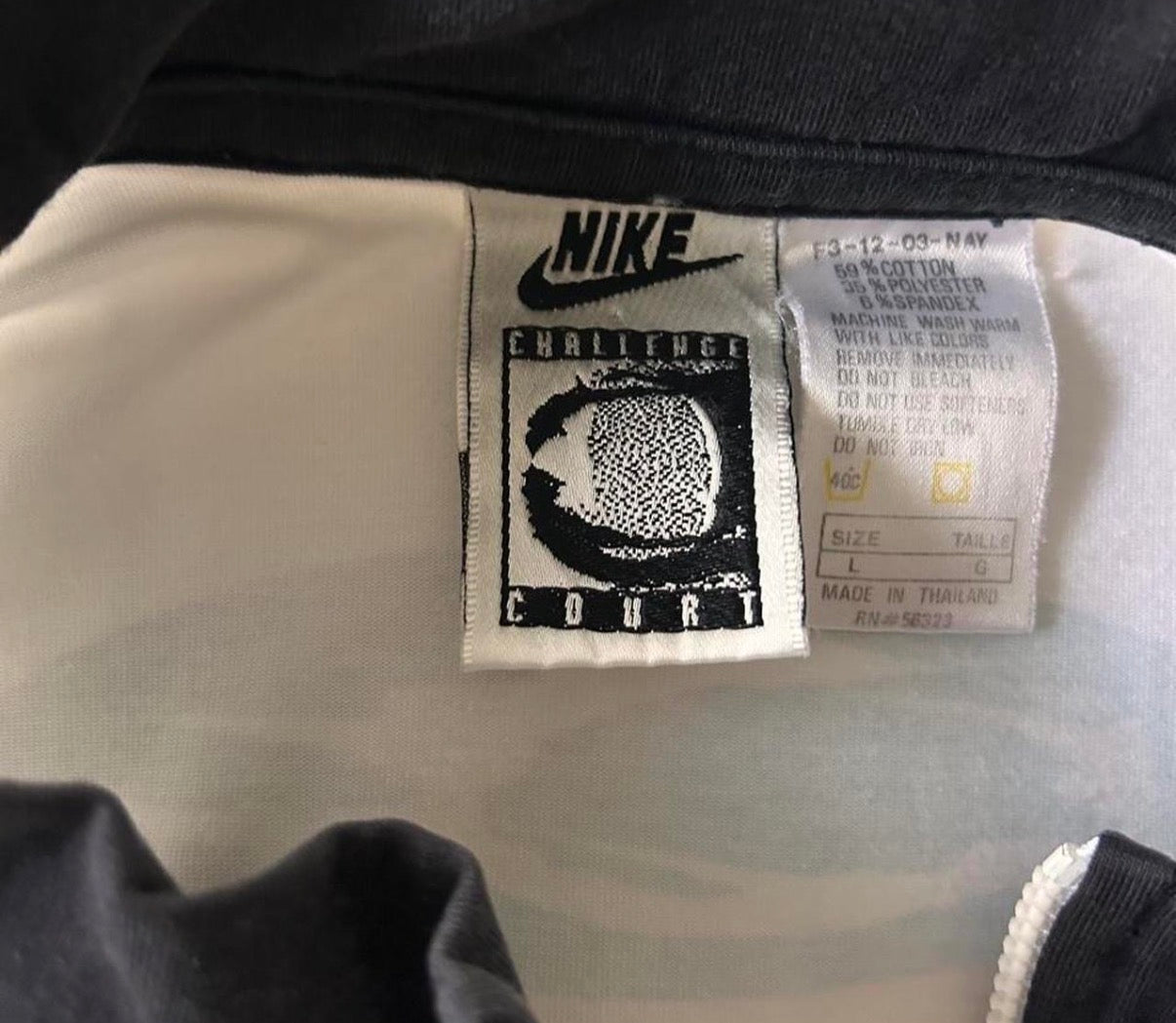 Vintage 1993 Nike Agassi 1/4 Zip