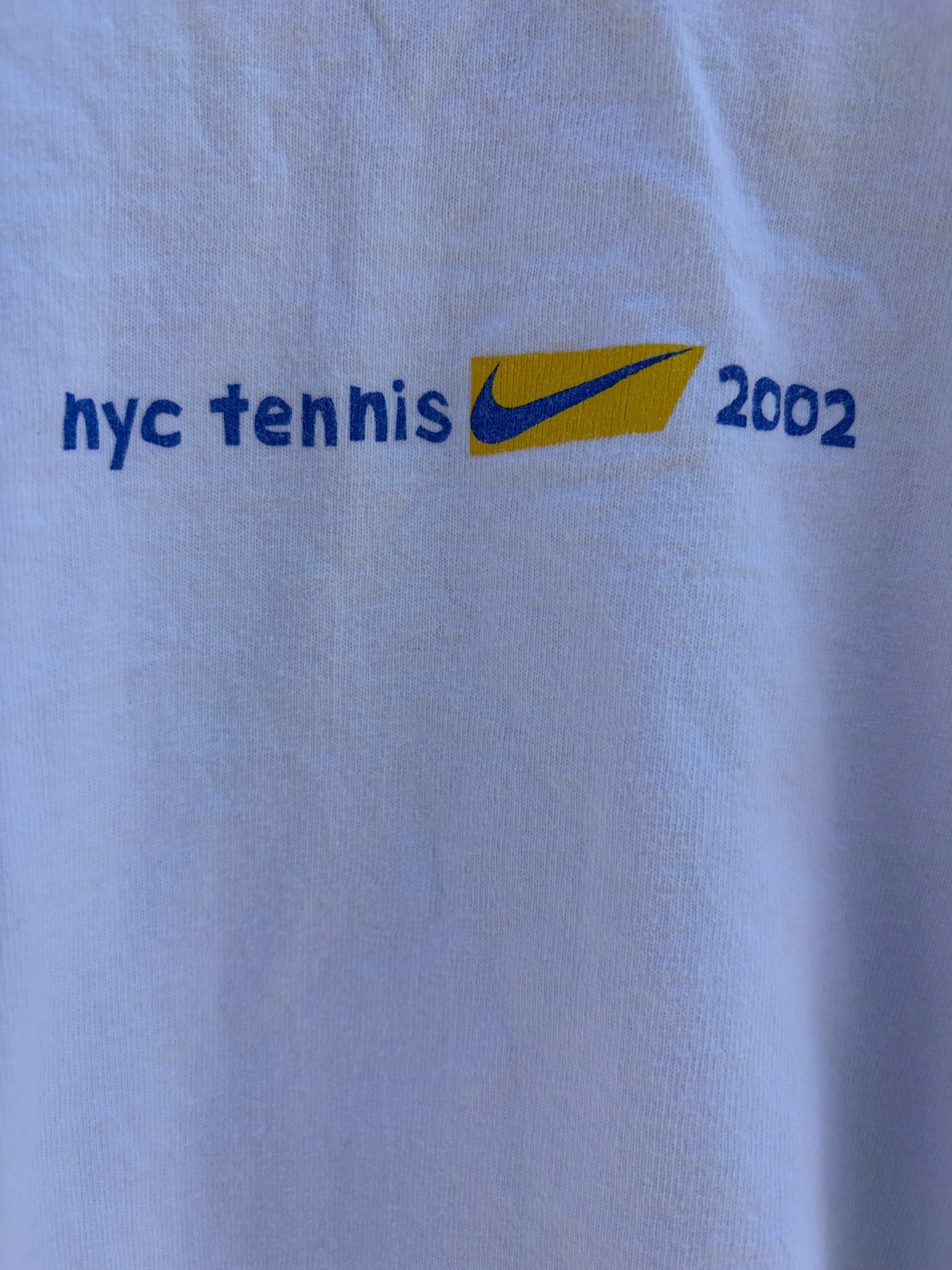 Vintage 2002 Nike NYC Tennis Agassi T-Shirt
