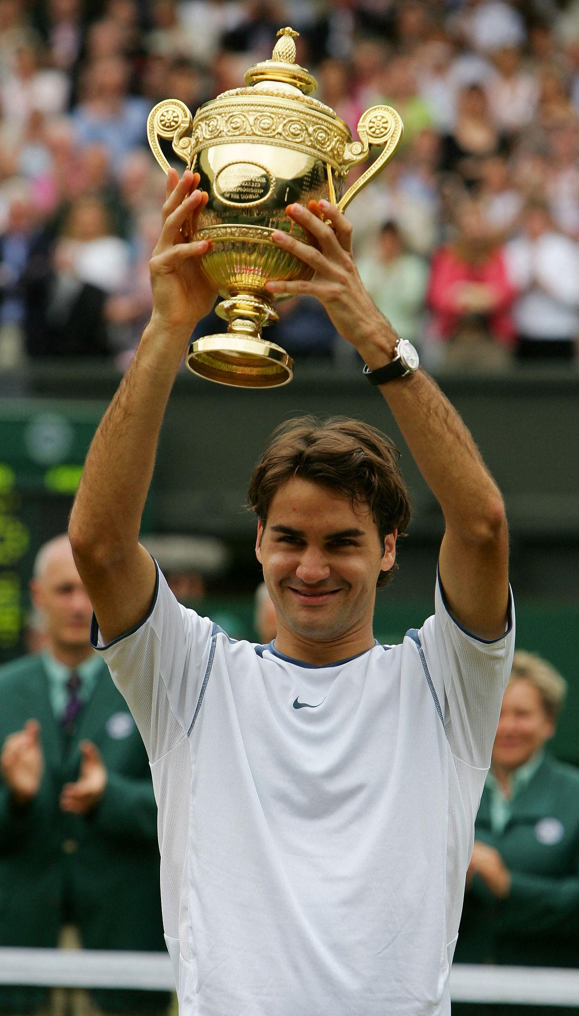 Vintage 2005 Nike Shirt (Federer, Wimbledon)