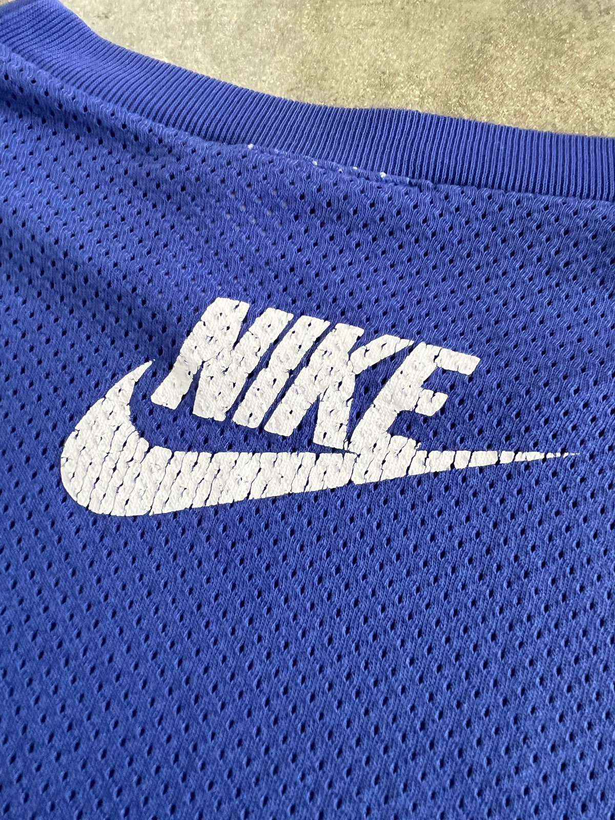 Vintage Nike Challenge Court Mesh Shirt (circa 1990s) (Rare)