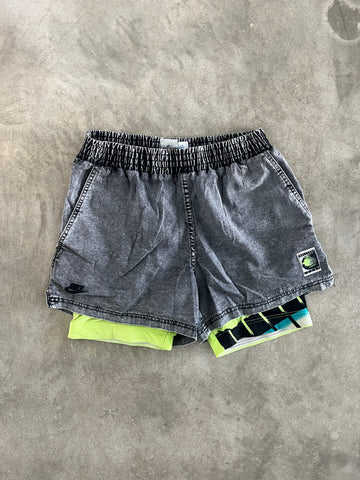 Vintage 1990 Nike Challenge Court Denim Shorts (Agassi)