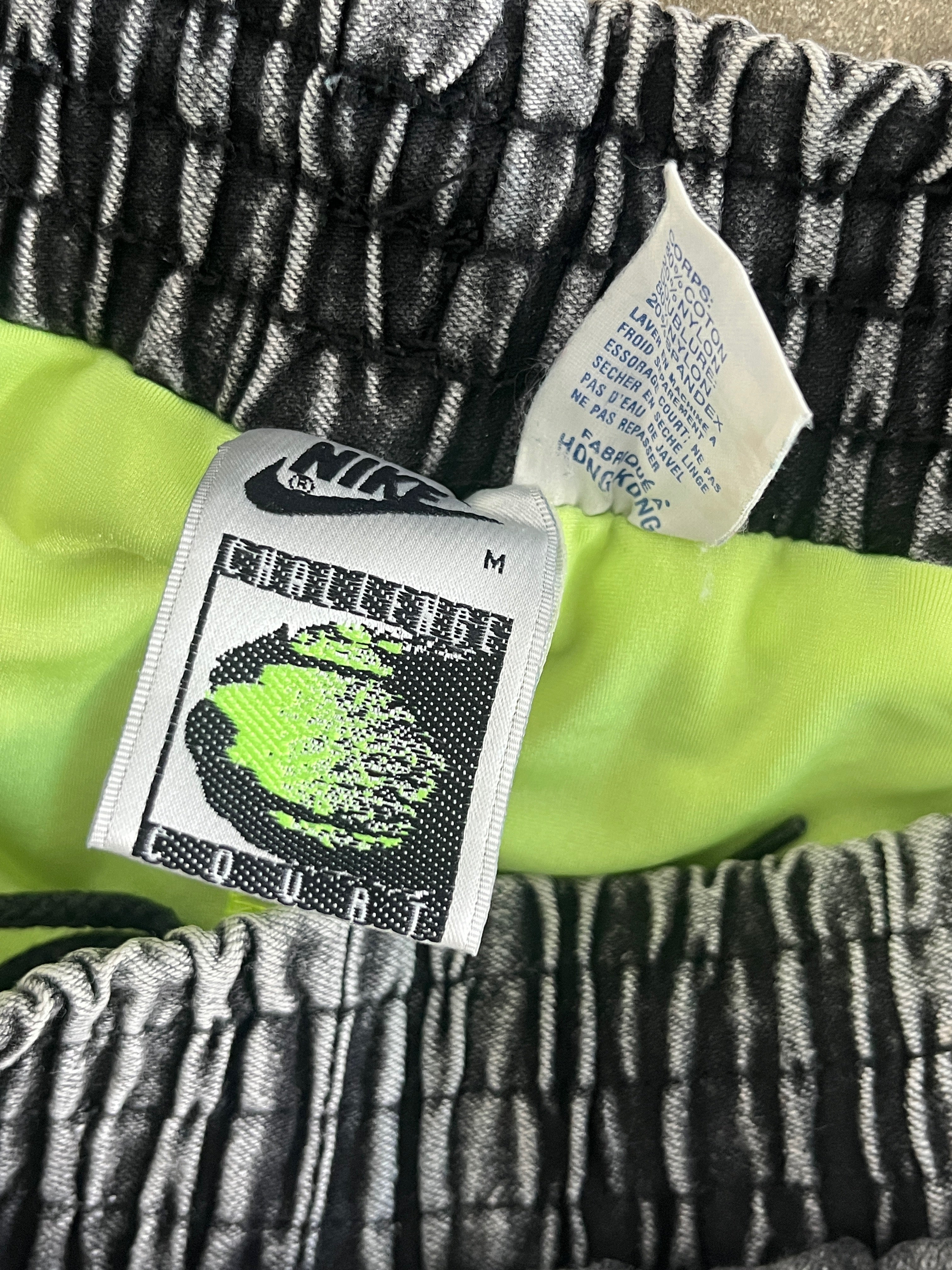 Vintage 1990 Nike Challenge Court Denim Shorts (Agassi)