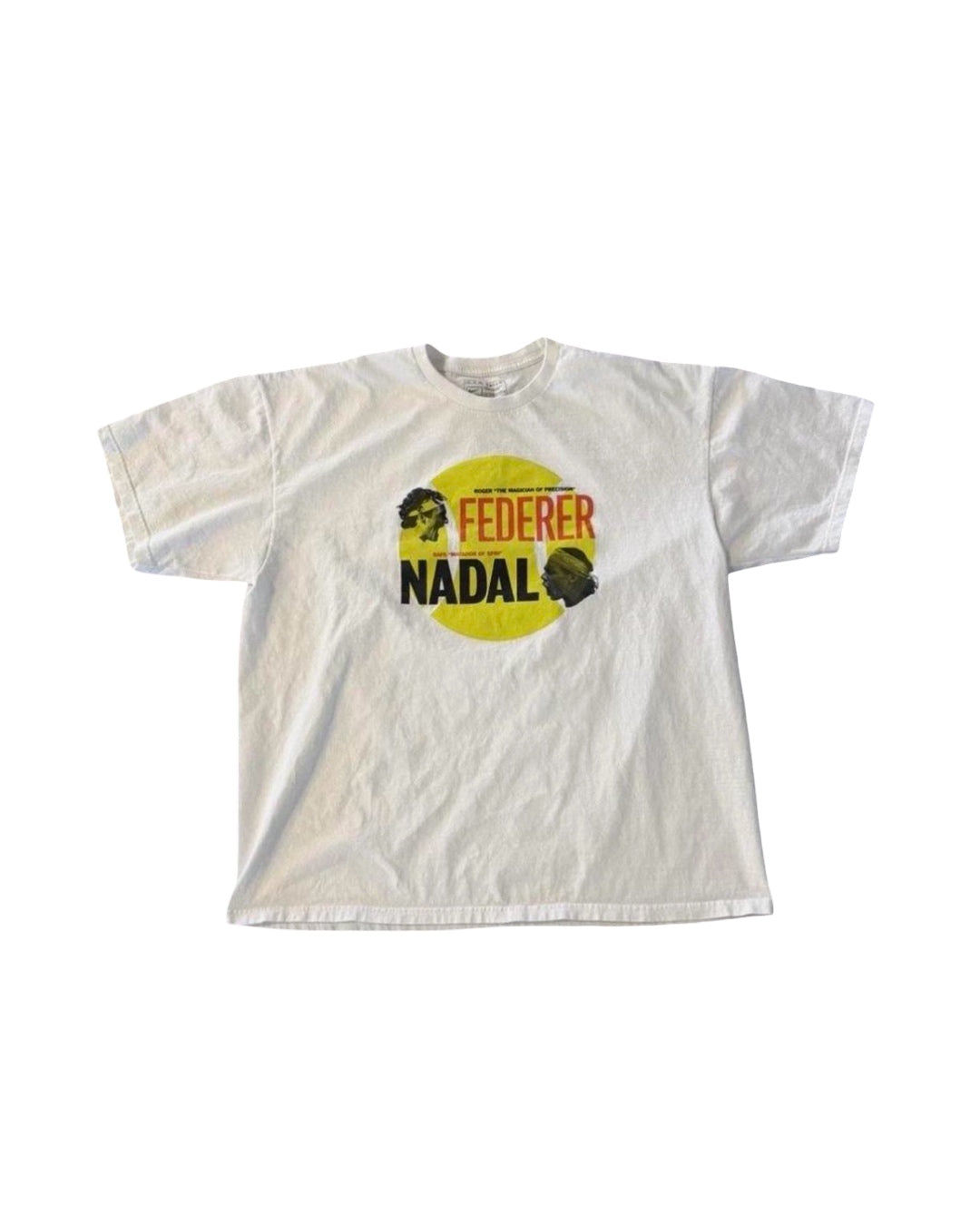 Vintage Nike Federer/Nadal Grapple in the Apple T-Shirt (2008)