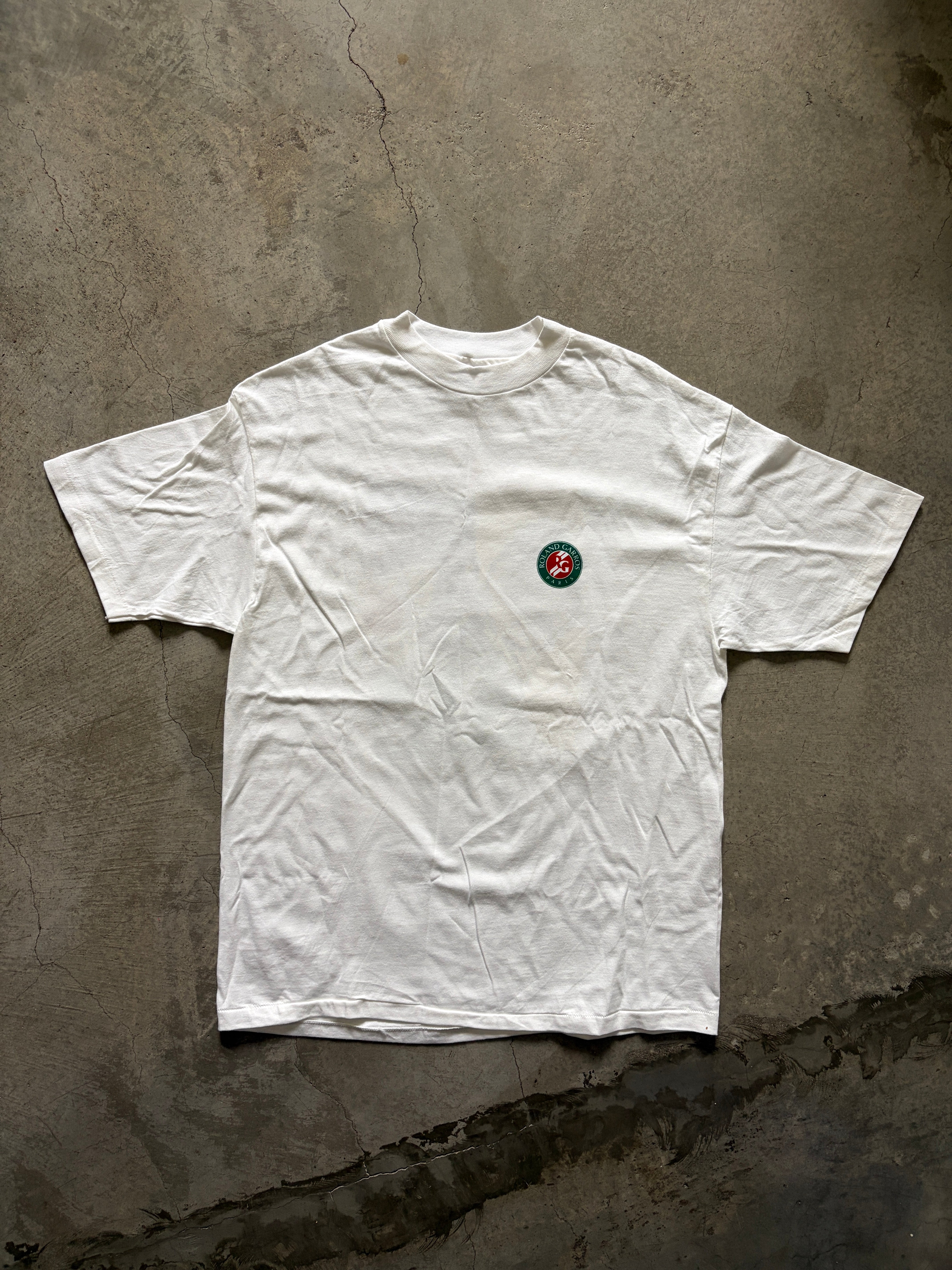 Vintage 1992 Roland Garros Jan Voss T-Shirt