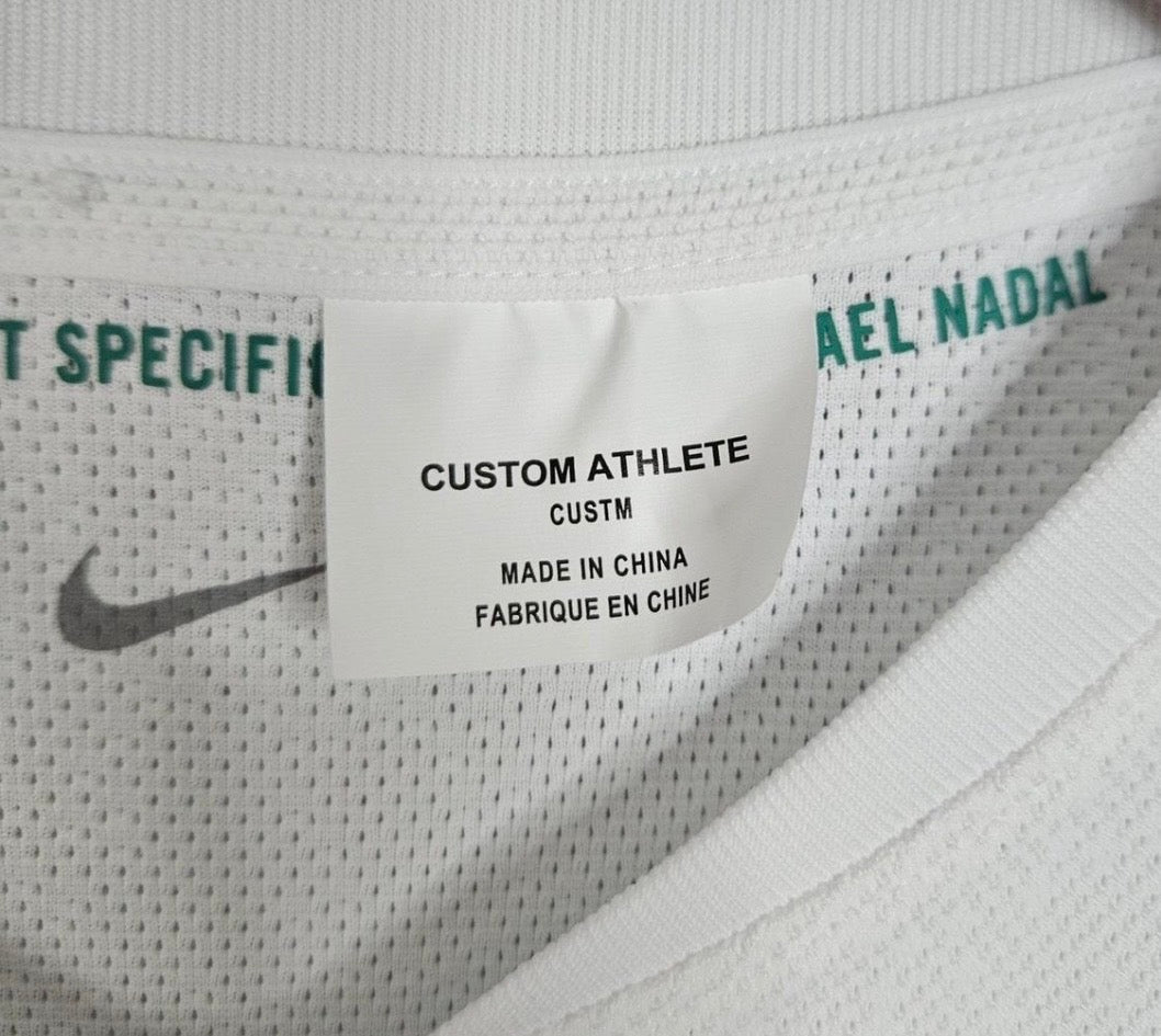 Nike Rafa Nadal Custom Player Shirt (VERY RARE)