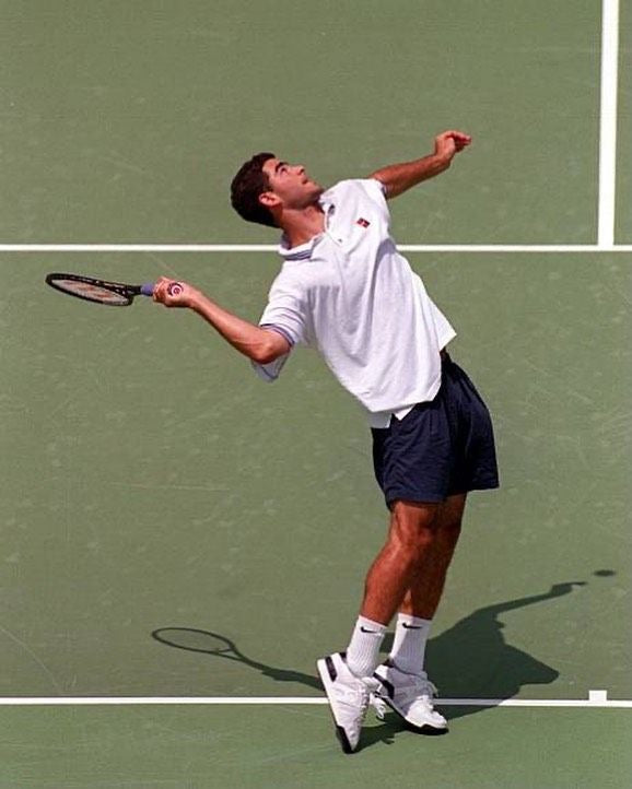 Vintage Nike Tennis Shorts (circa 1990s) (Sampras)