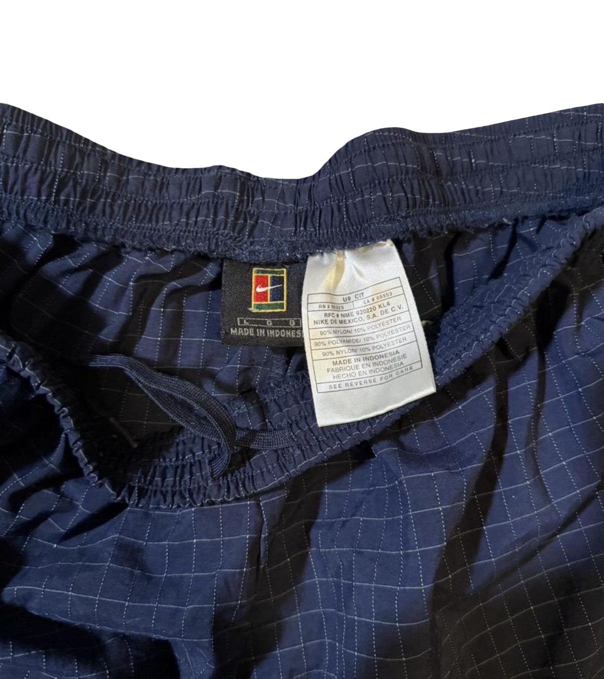 Vintage Nike Tennis Plaid Shorts (circa 1990s) (Sampras)