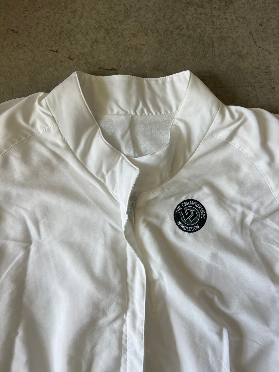 Vintage Wimbledon Full-Zip Tennis Jacket (circa 1990s)