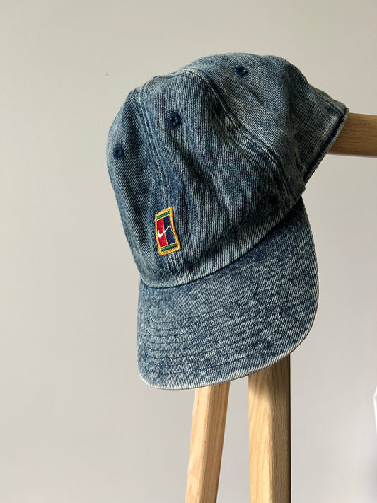 Vintage Nike Court Agassi Denim Hat (circa 1990s)