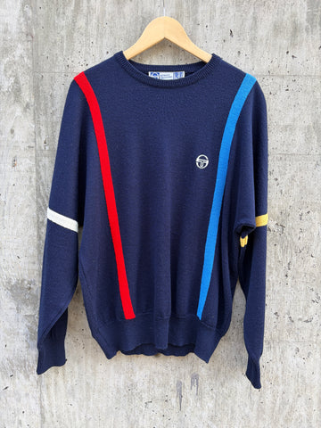 Vintage Sergio Tacchini Sweater (circa 1980s) (rare)