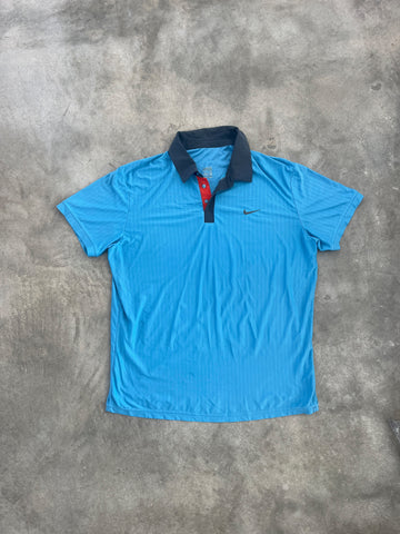 Vintage 2009 Nike Polo (Federer, Roland Garros)