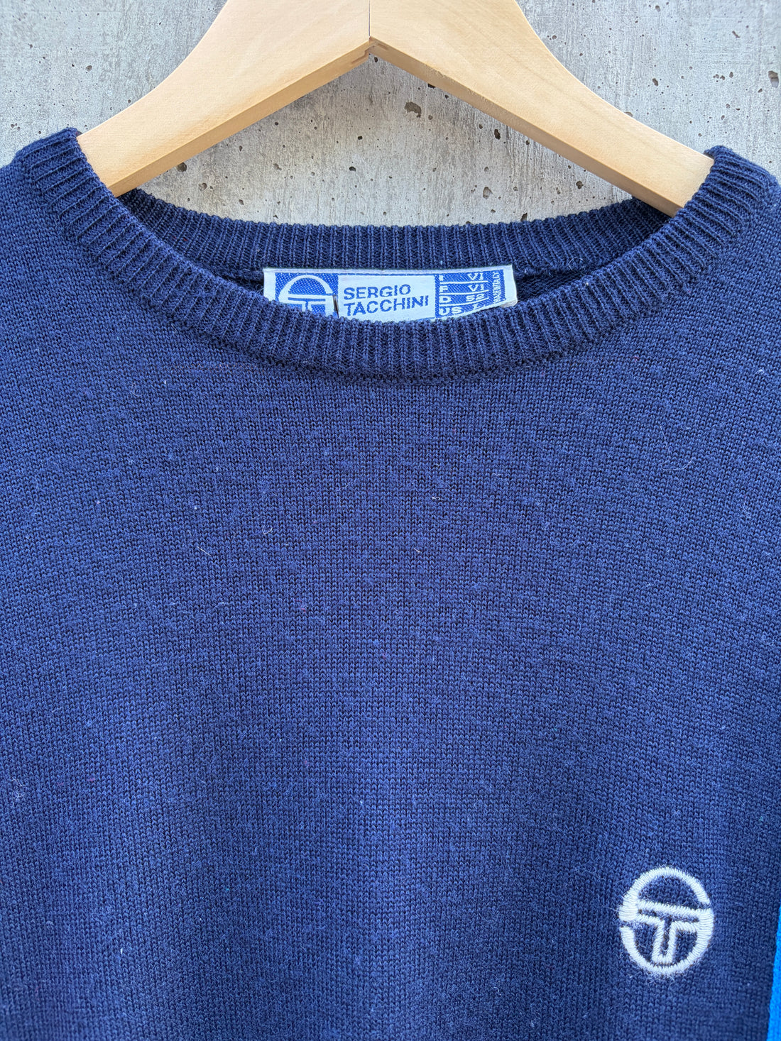 Vintage Sergio Tacchini Sweater (circa 1980s) (rare)