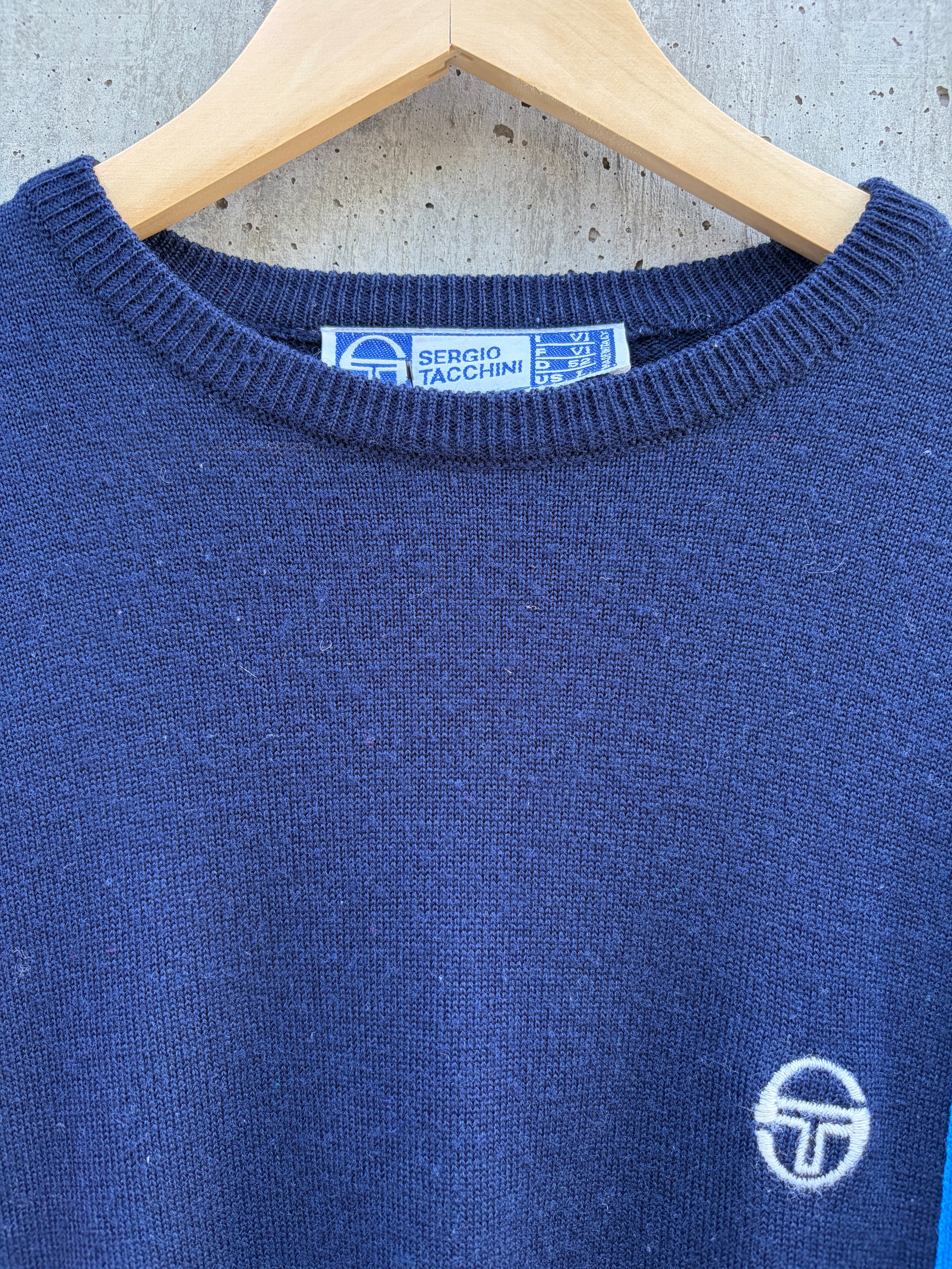 Vintage Sergio Tacchini Sweater (circa 1980s) (rare)