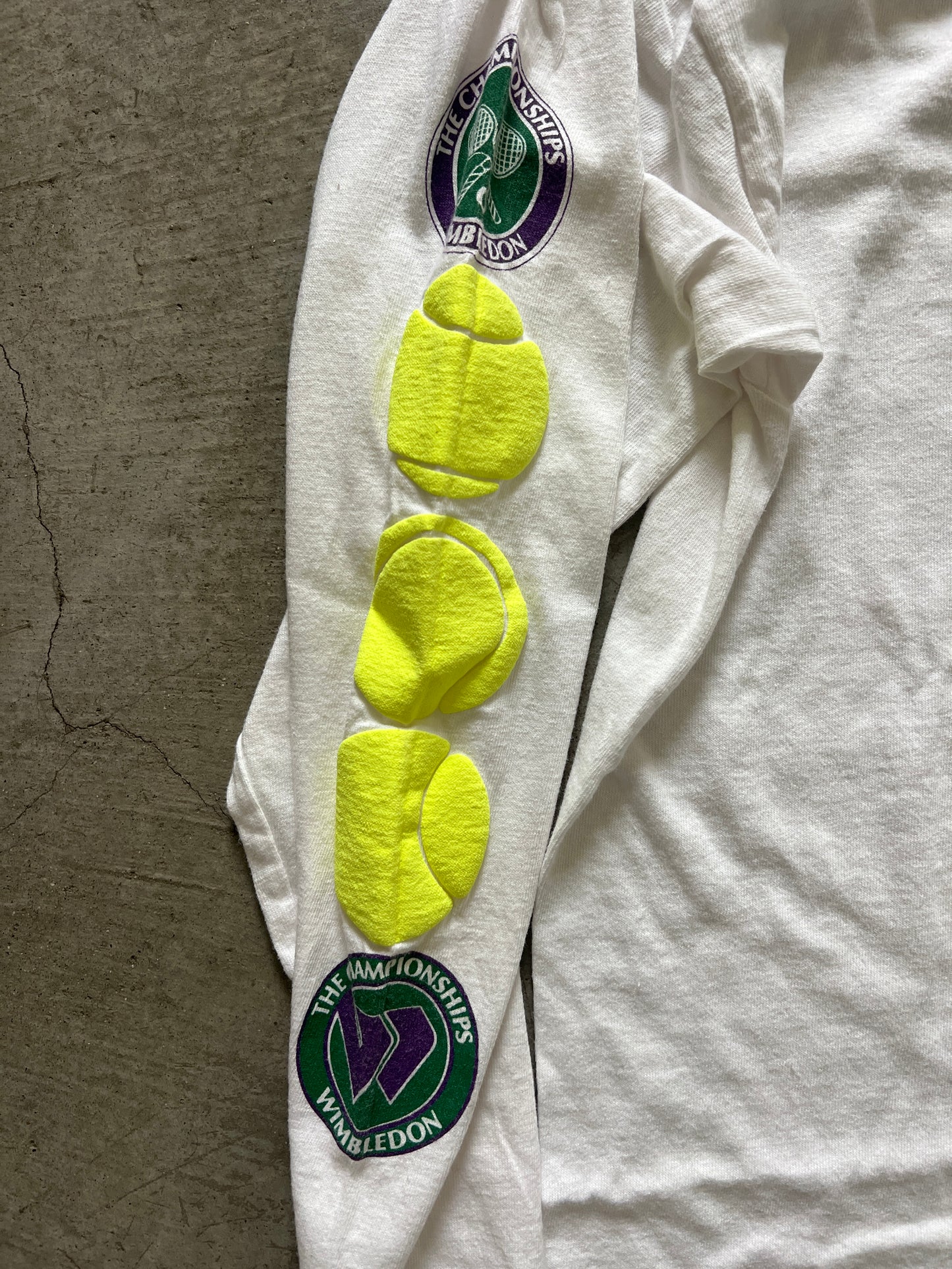 Vintage Wimbledon Long Sleeve T-Shirt (circa 1990s)