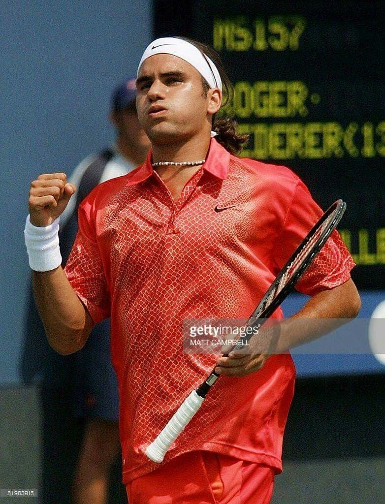 Vintage Nike Roger Federer Snakeskin Polo (2001)
