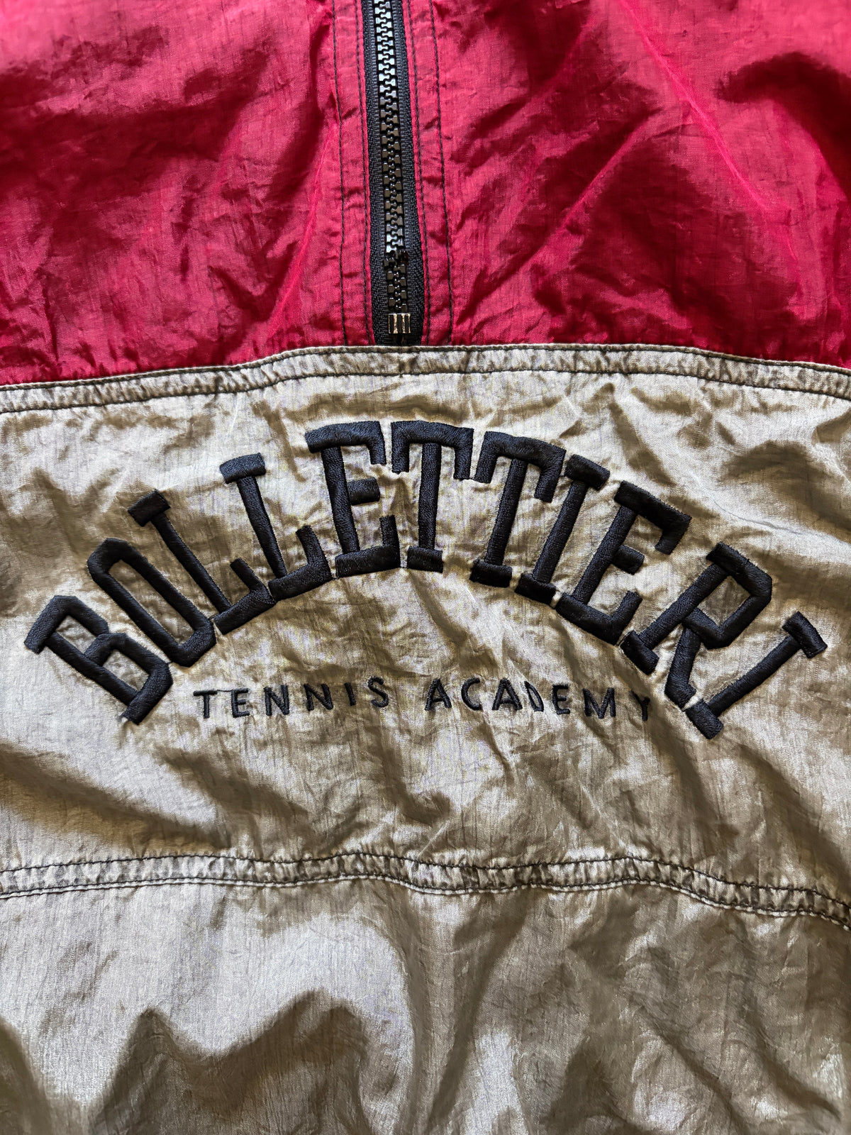 Vintage Adidas Bollettieri Academy 1/4 Zip Pullover (circa 1990s)