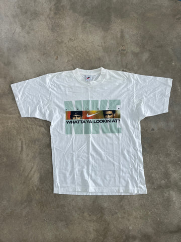 Vintage Nike “Whatta Ya Lookin At?” Agassi/Sampras T-Shirt (circa 1990s)