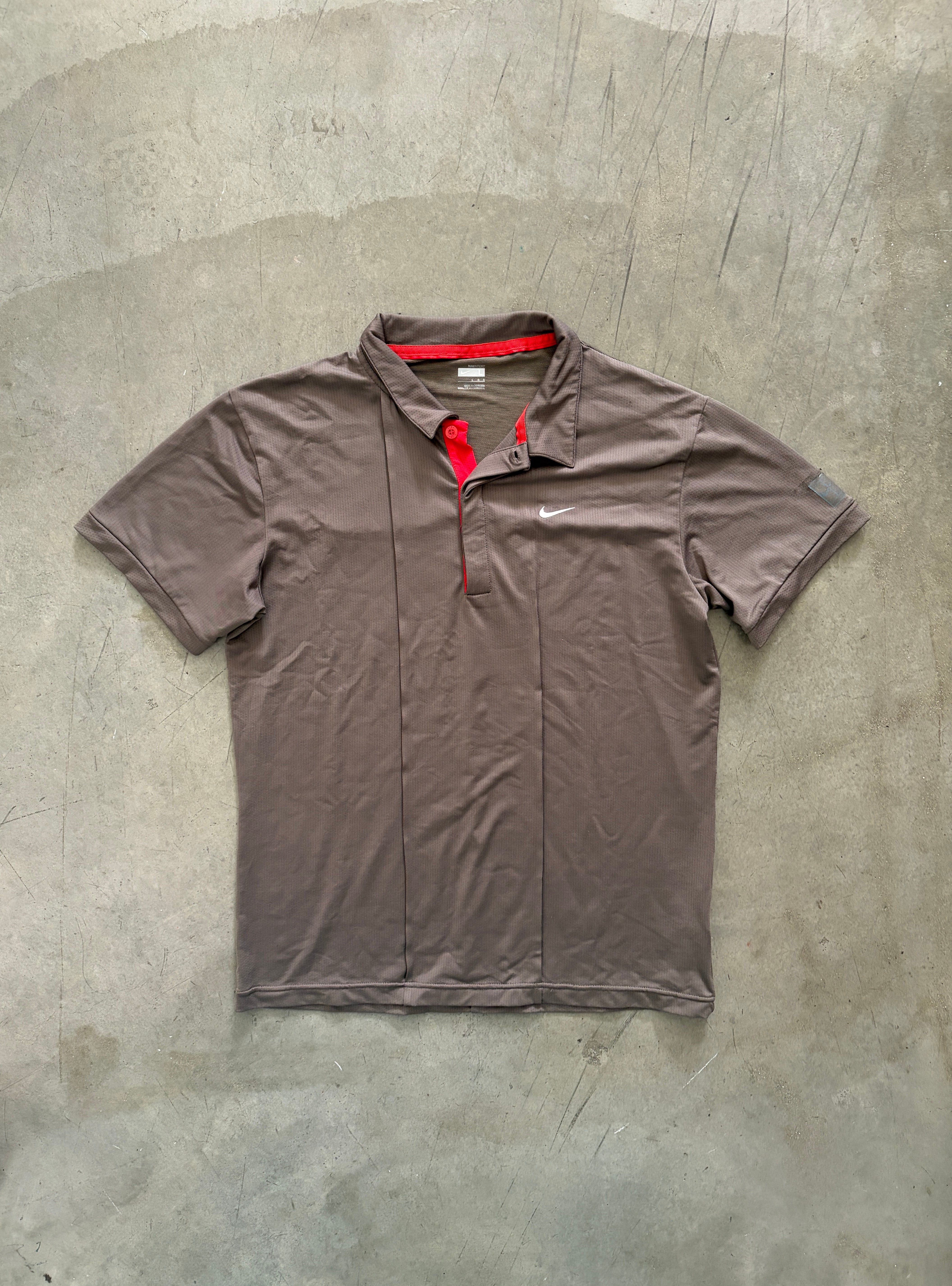 Vintage 2008 Nike Tennis Polo (Federer, US Open)