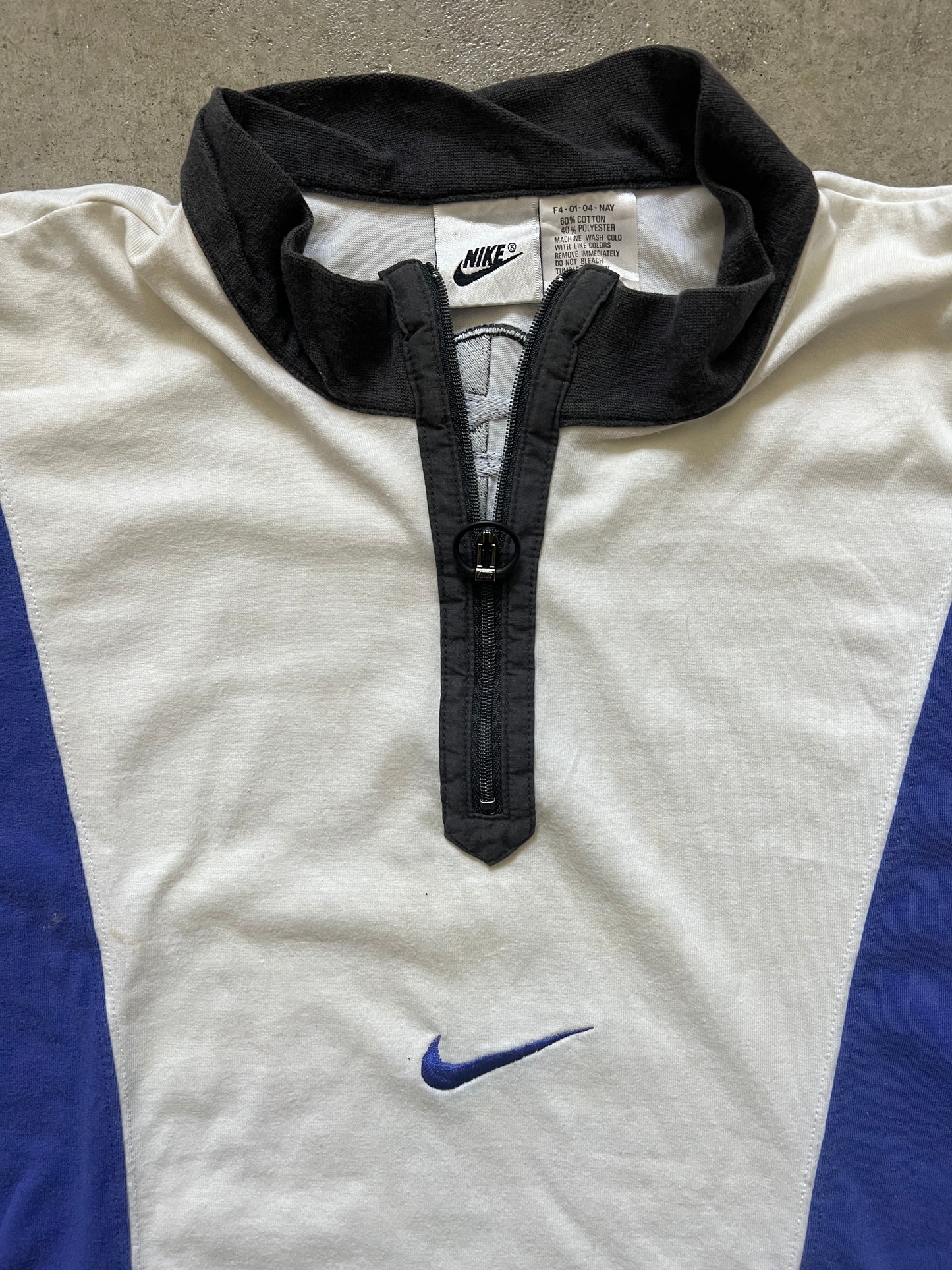 Vintage Nike Challenge Court Agassi 1/4 Zip (1994 US Open)