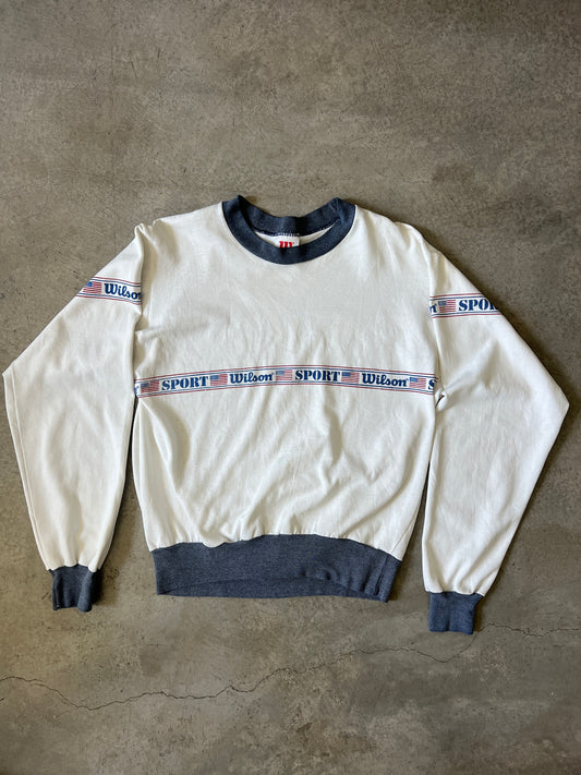 Vintage Wilson Sport Crewneck Sweatshirt (circa 1990s)