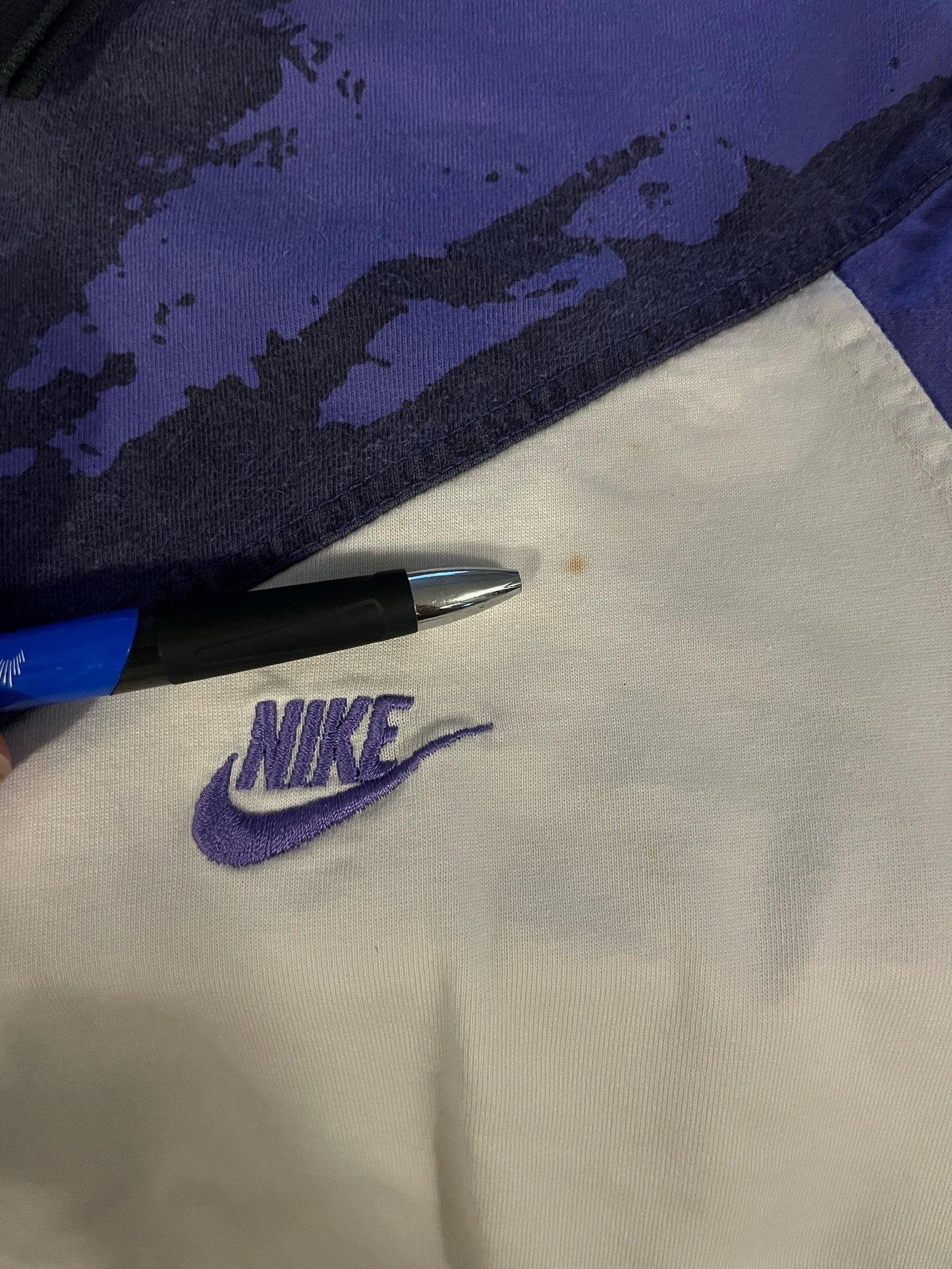 Vintage Nike Challenge Court Quarter Zip Polo (Agassi, 1992)