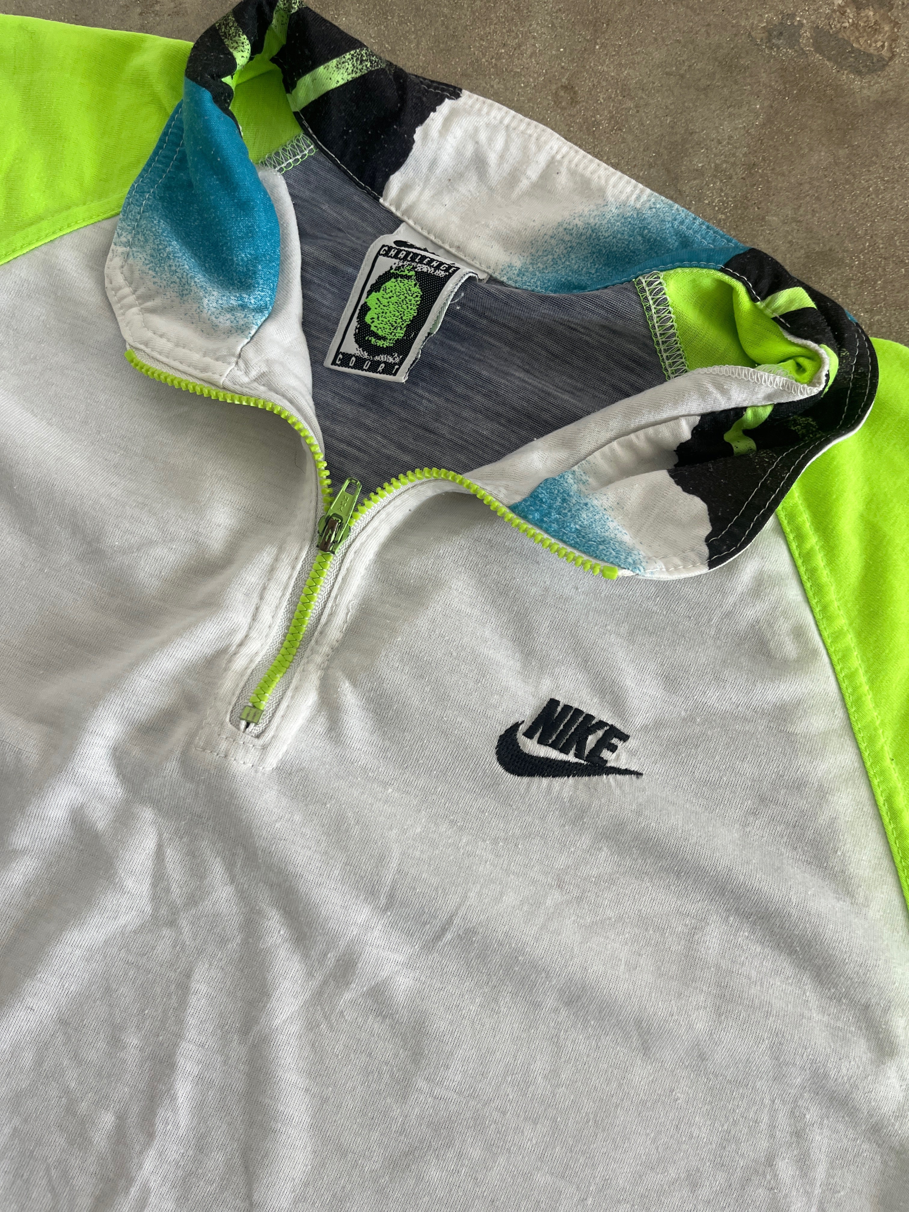 Vintage Nike Challenge Court 1/4 Zip (circa 1990s)