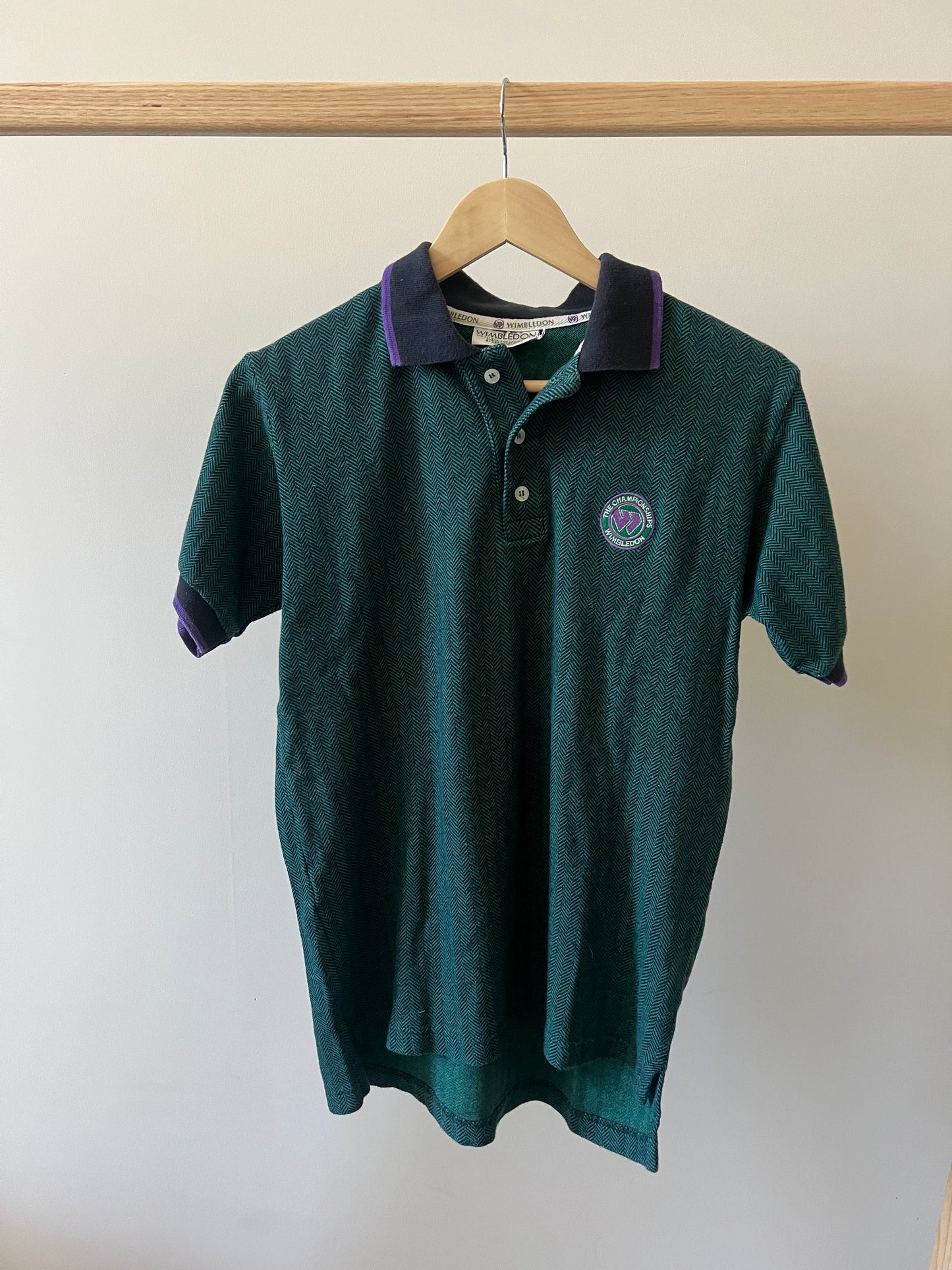 Vintage Wimbledon Tennis Polo (circa 2000s)