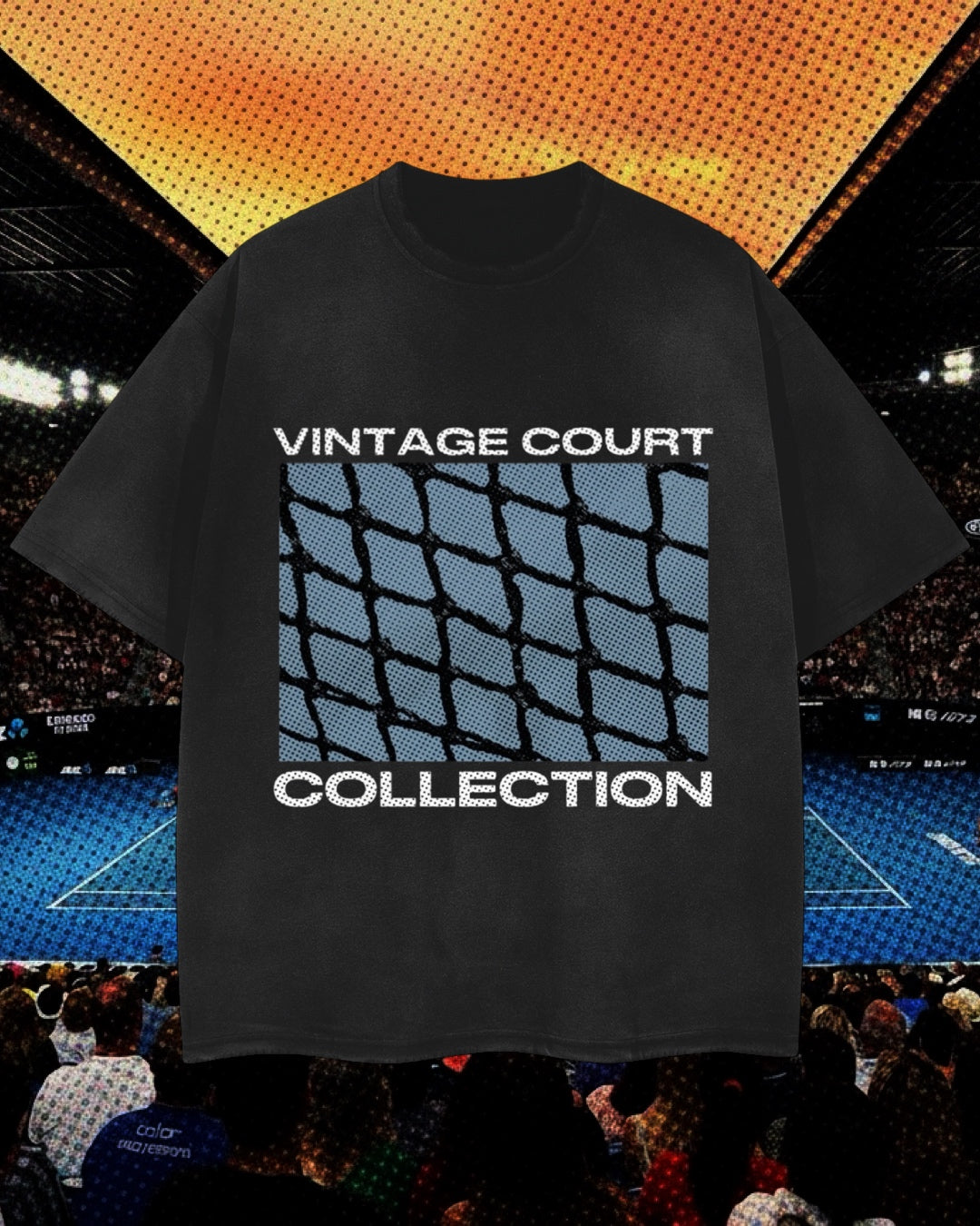 VCC Vintage Washed Grand Slam T-Shirt (AO, RG, SW19, USO)
