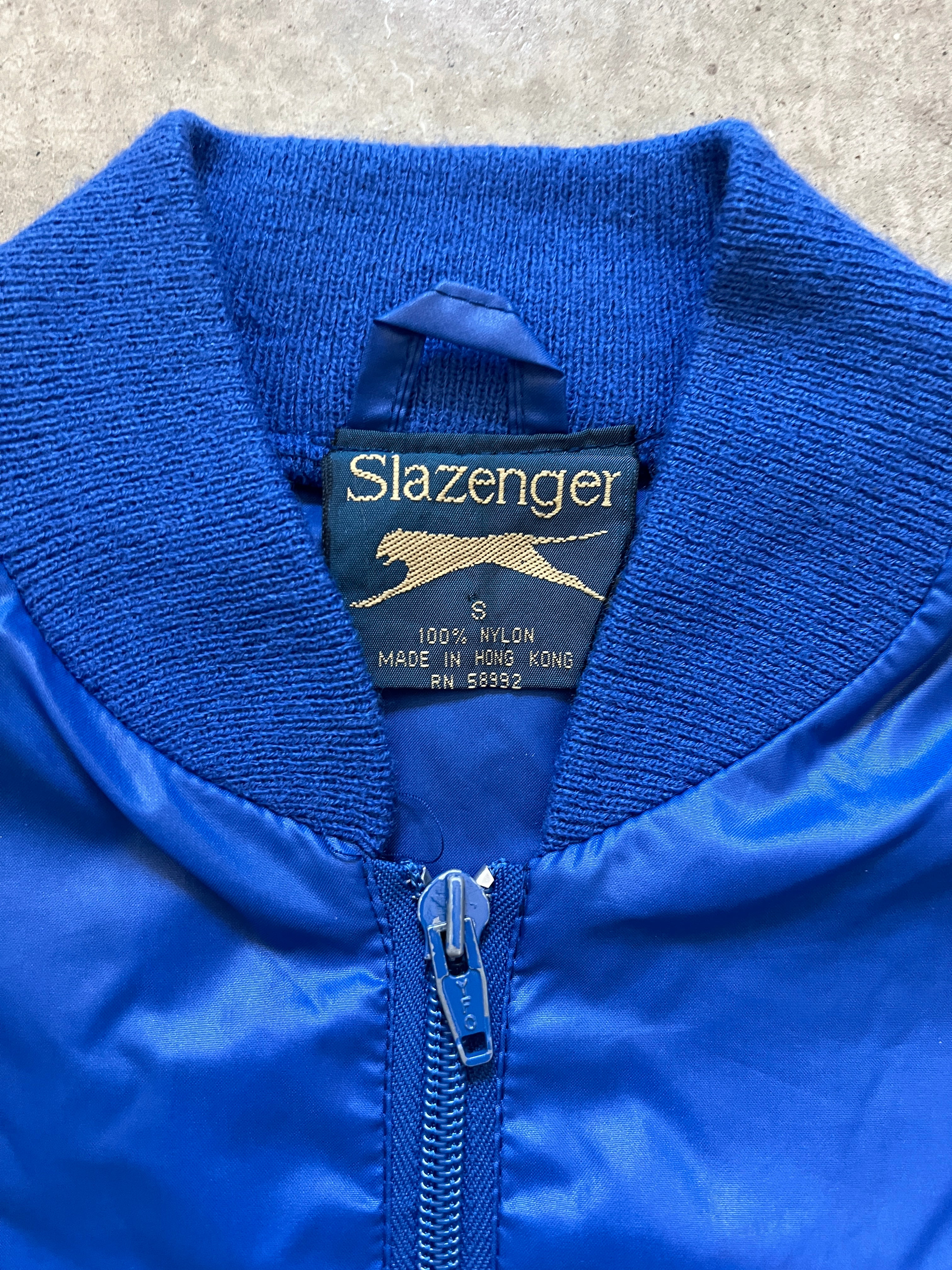Vintage Slazenger Wimbledon Tennis Bomber (circa 1990s)