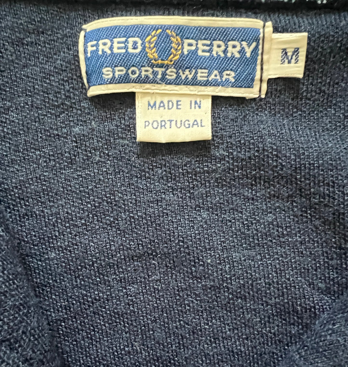 Vintage Fred Perry Full Zip Tennis Jacket (circa 1990s)