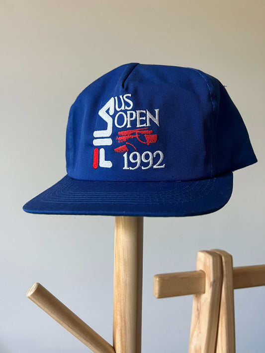 Vintage Fila 1992 US Open Hat