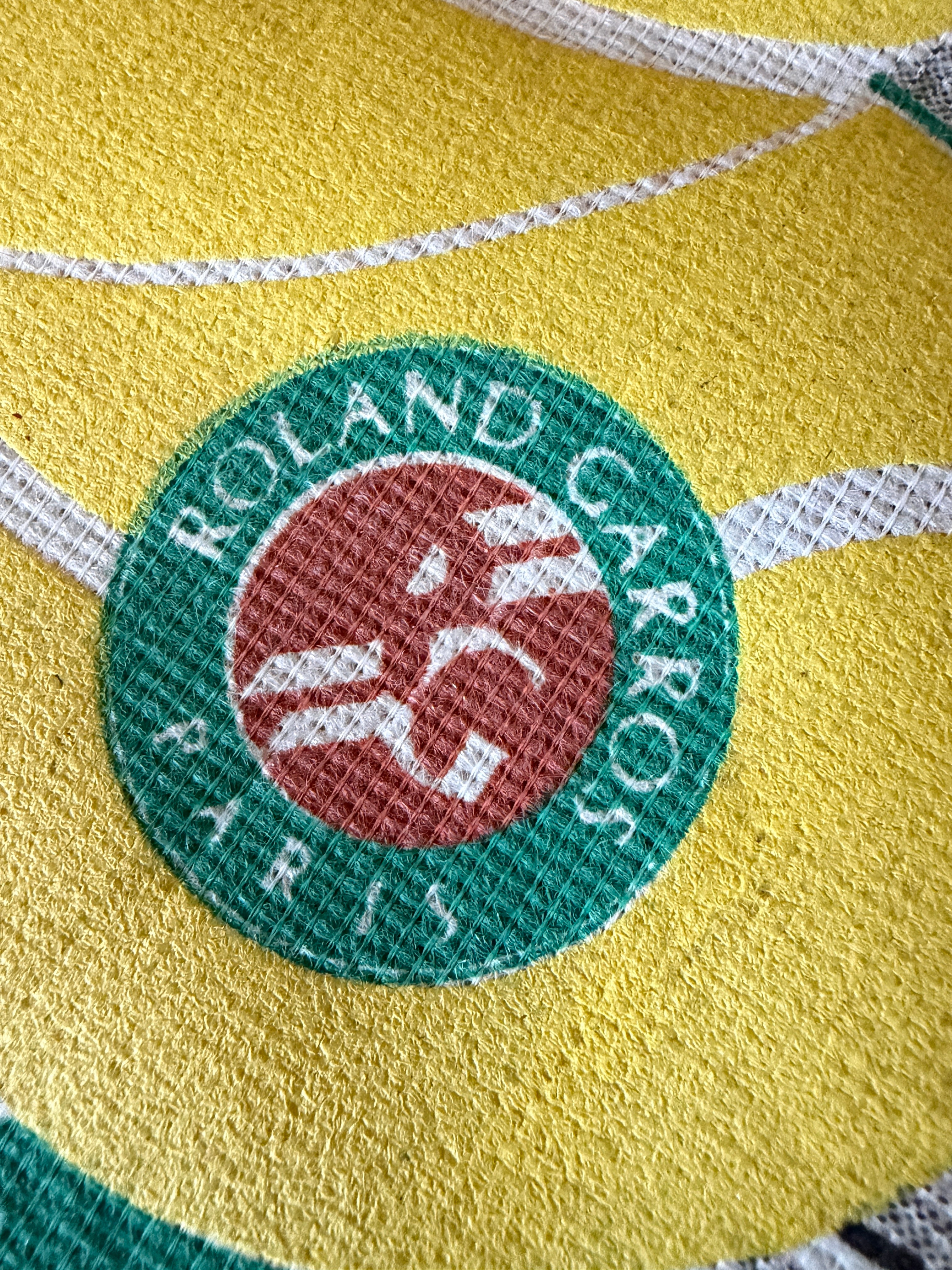Vintage 1992 Roland Garros Seat Cushion