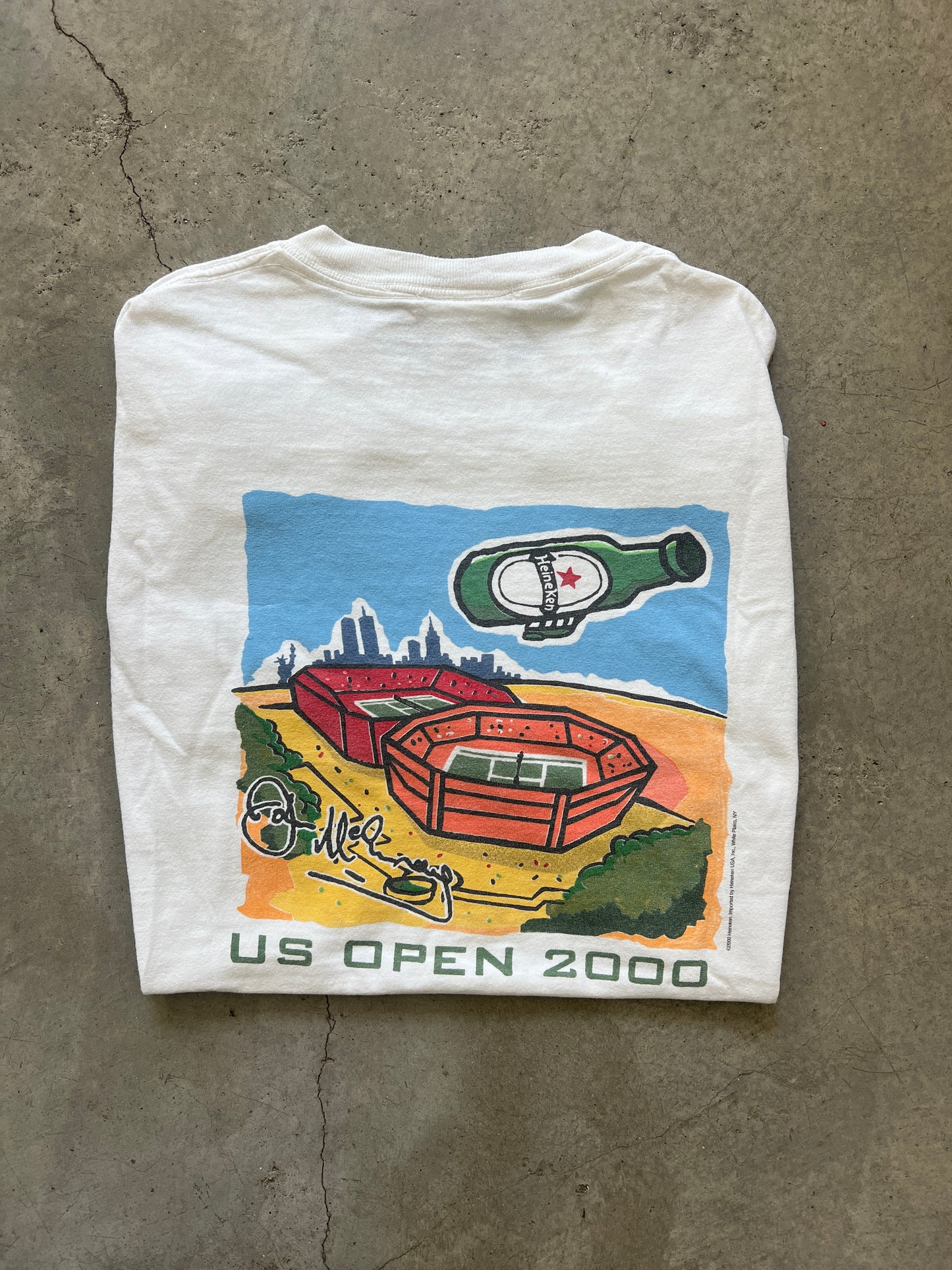 Vintage 2000 US Open Heineken T-Shirt