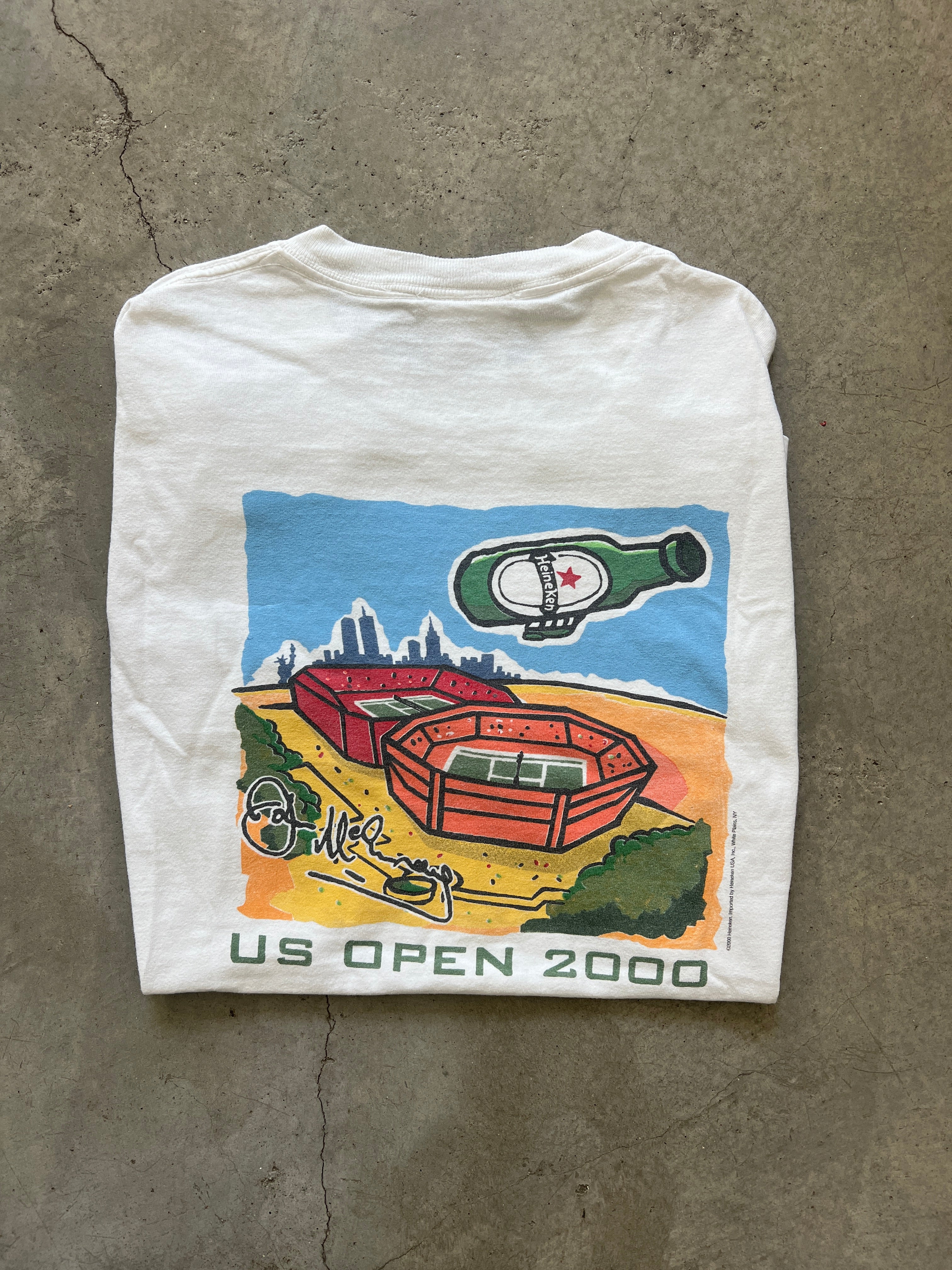 Vintage 2000 US Open Heineken T-Shirt