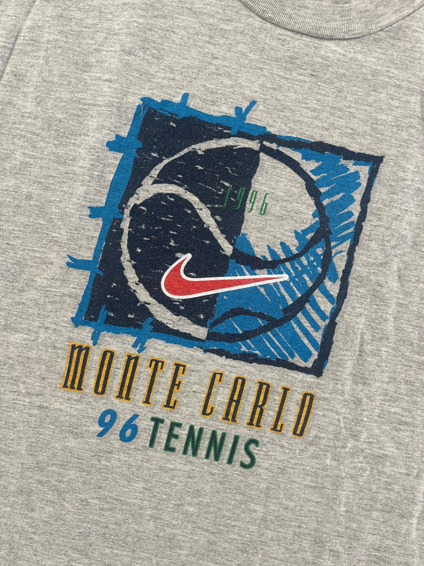 Vintage 1996 Nike Monte Carlo Tennis T-Shirt