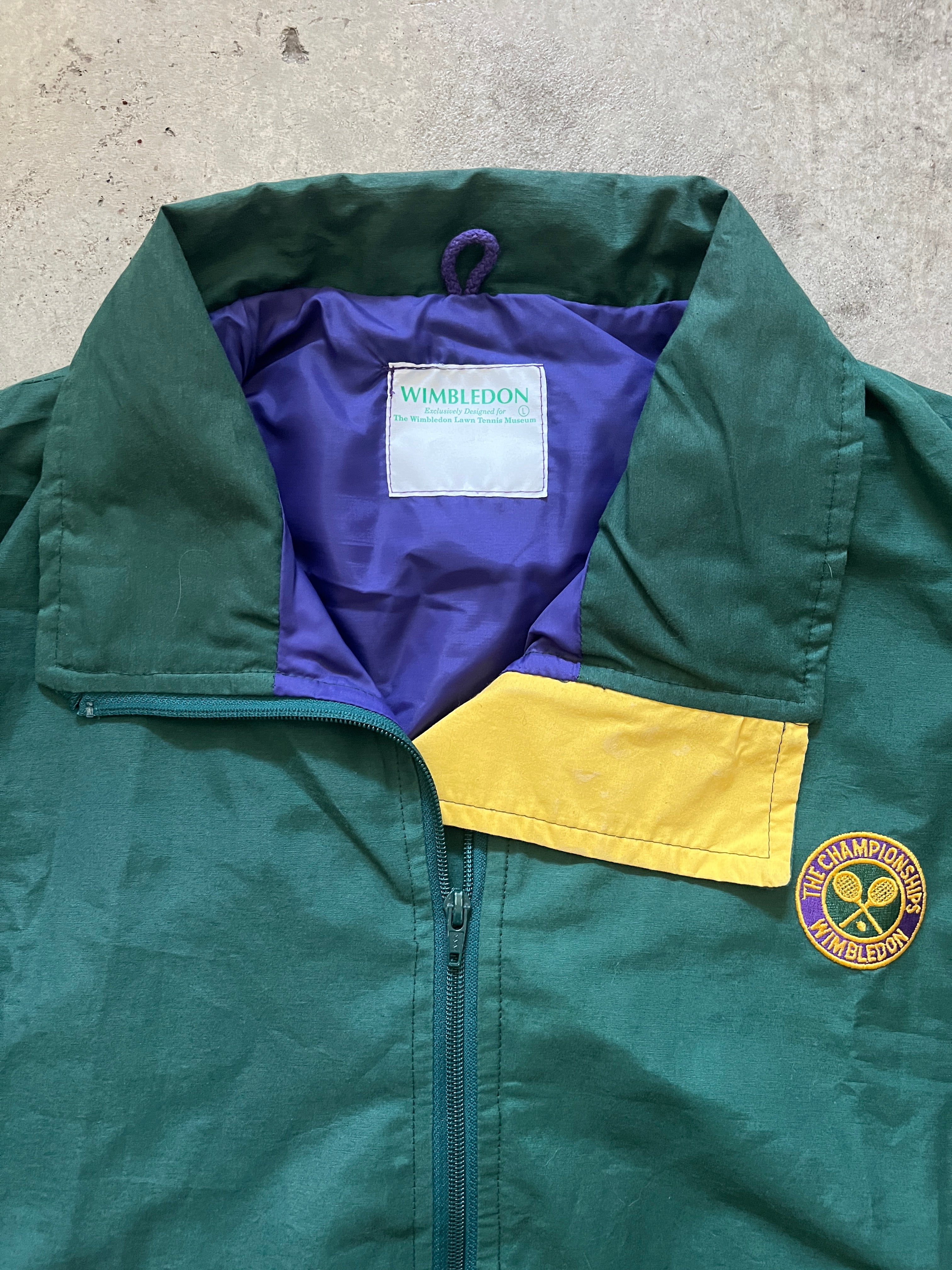 Vintage Wimbledon Jacket (circa 1980s) (VERY RARE)